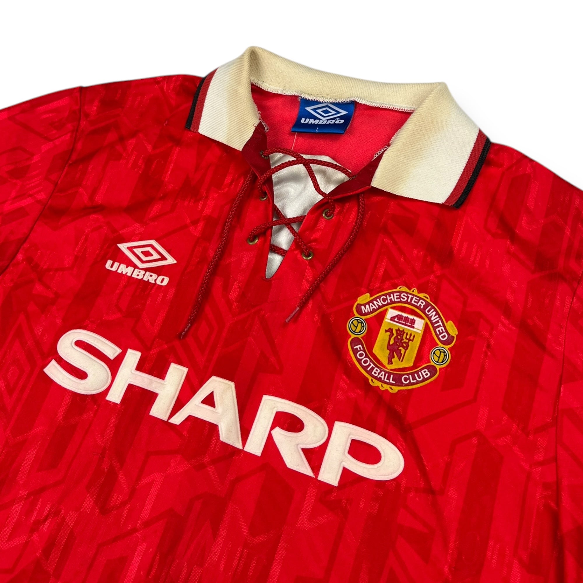 Manchester United 1992 Home Shirt (L)