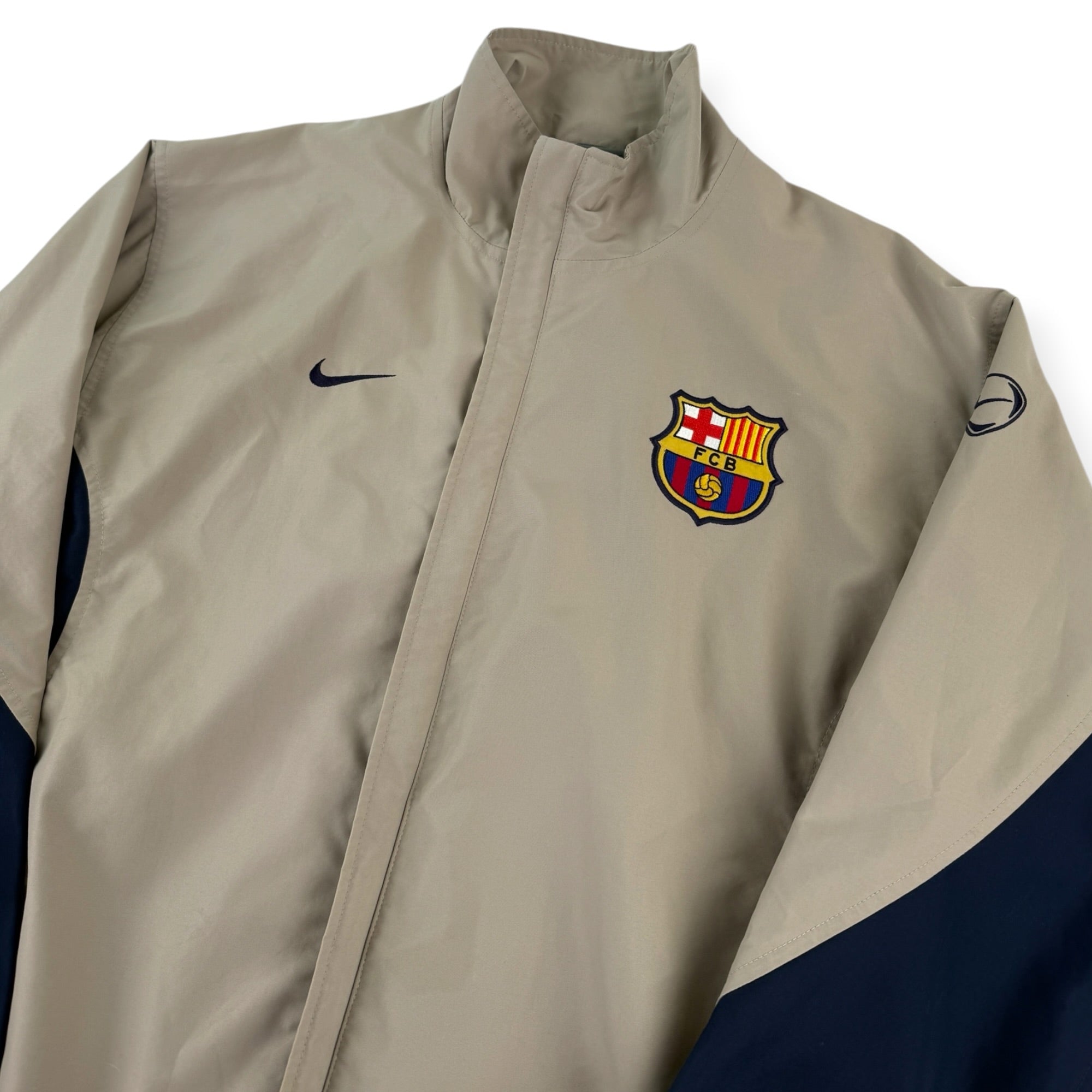FC Barcelona 2002 Tracksuit Jacket (M)