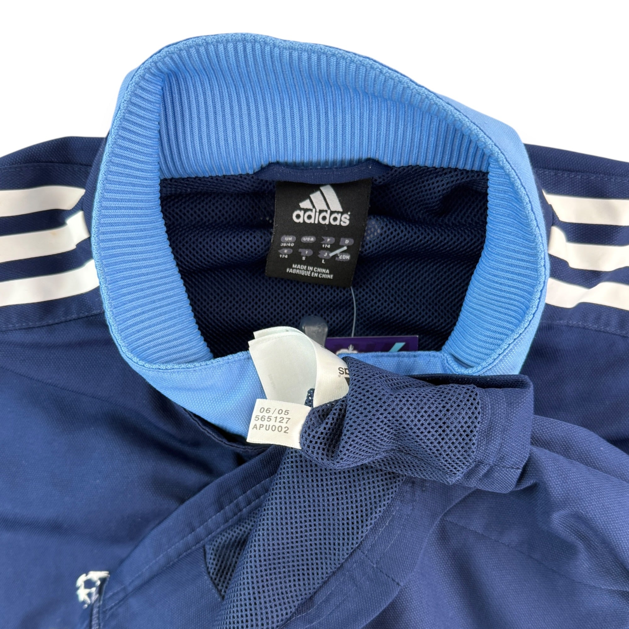 Real Madrid 2005 UCL Tracksuit Jacket (M)