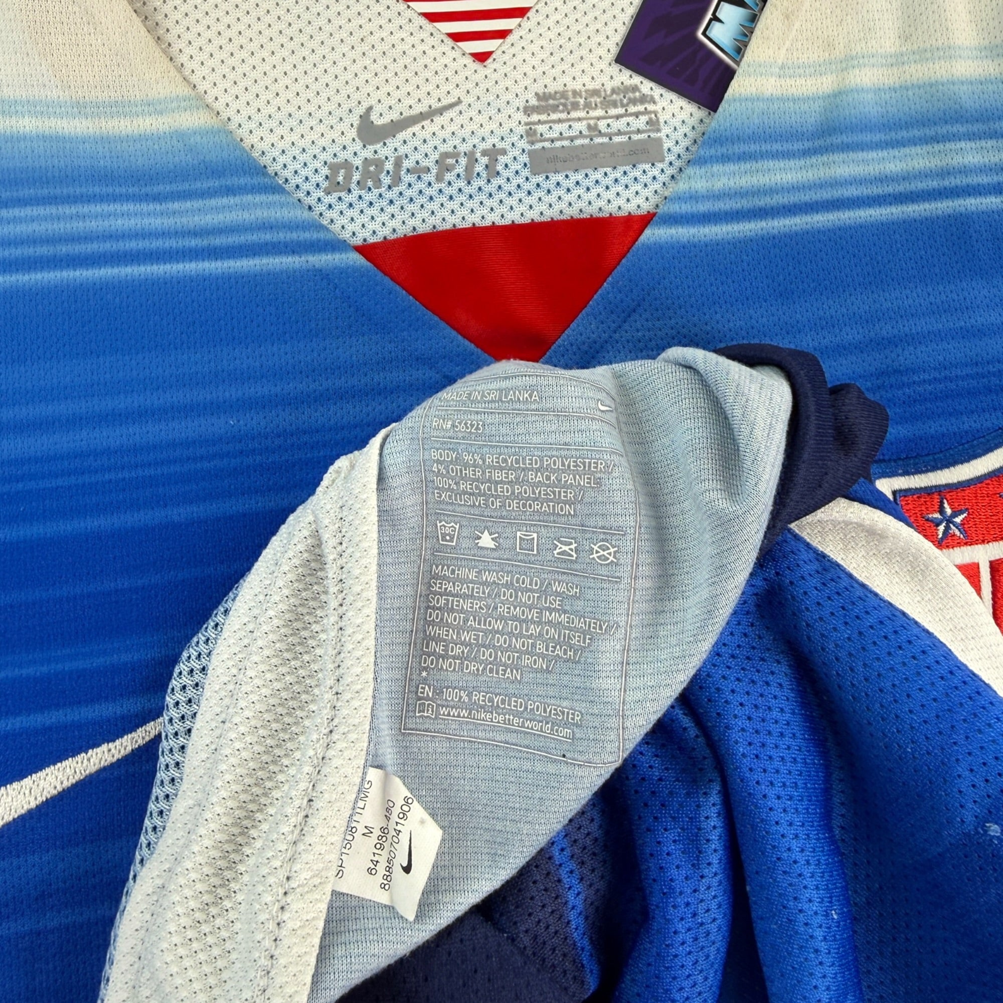 USA 2015 Away Shirt, Player Issue (M)