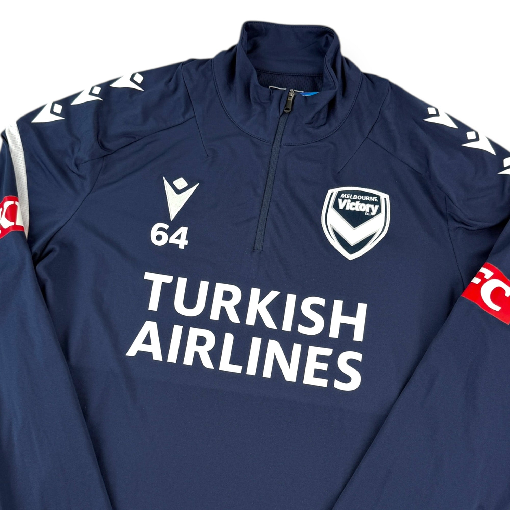 Juan Mata Melbourne Victory 2025 1/4 Zip (M)