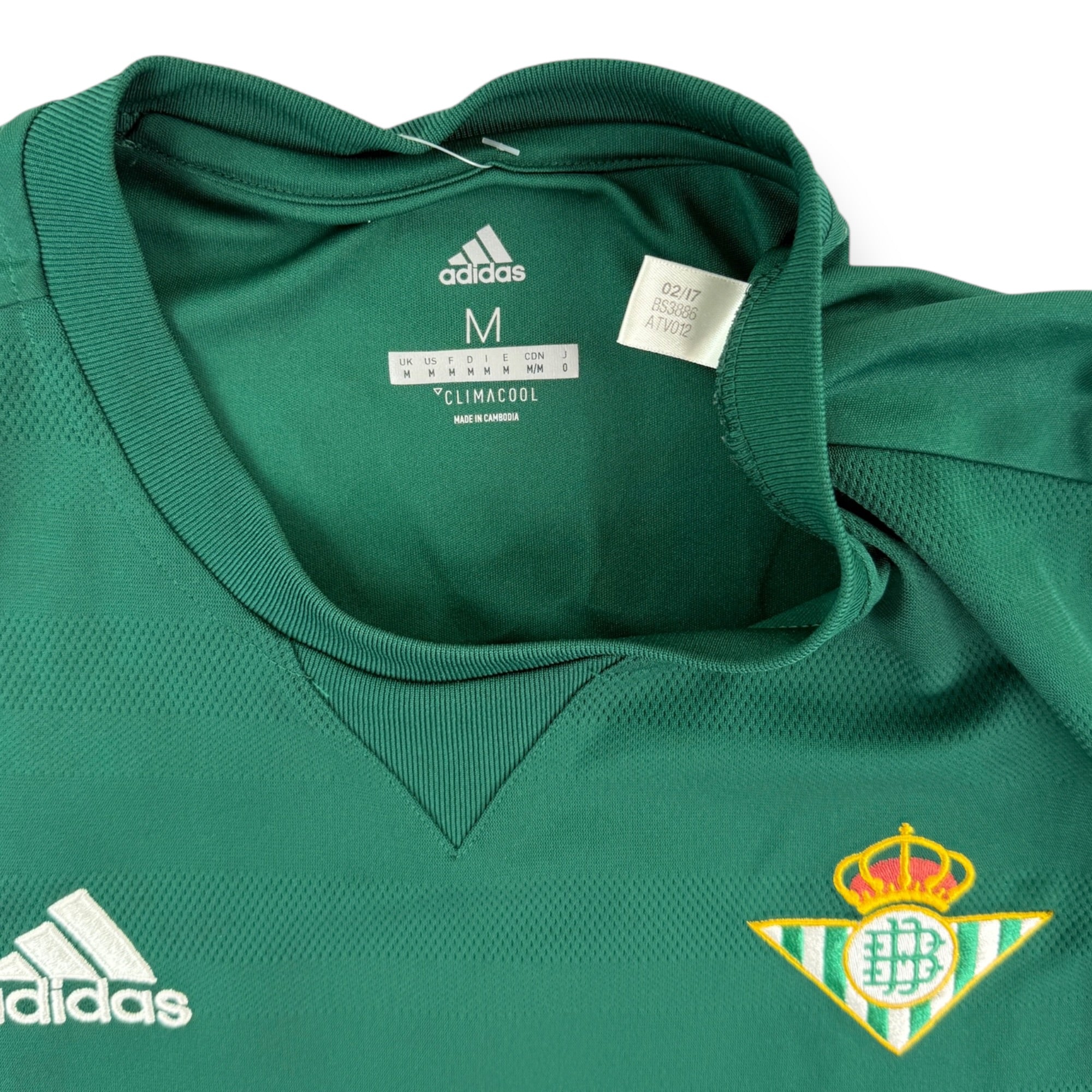 Real Betis 2017 Home Shirt, Joaquín 17 (M)