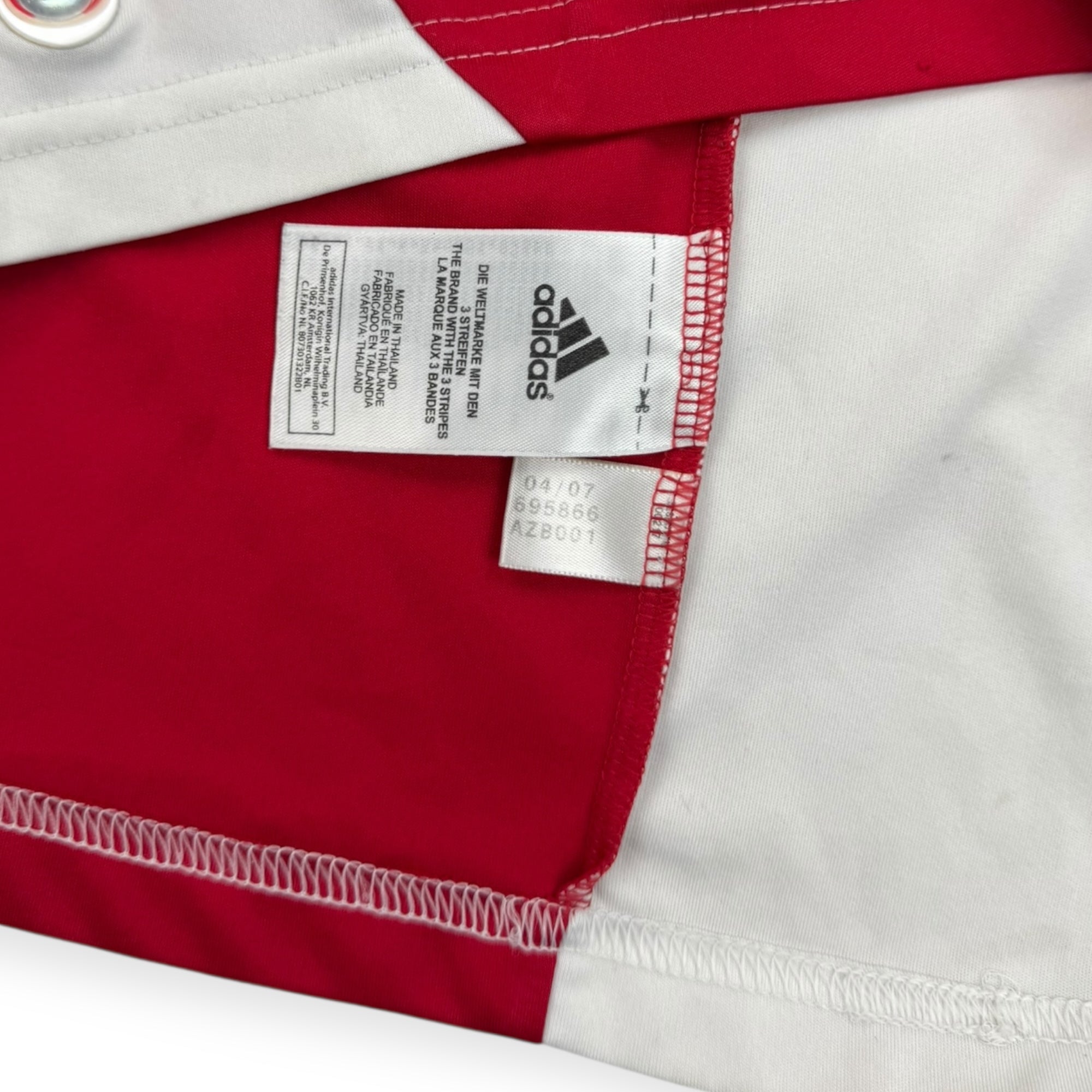 Ajax 2007 Home Shirt L/S (XL)
