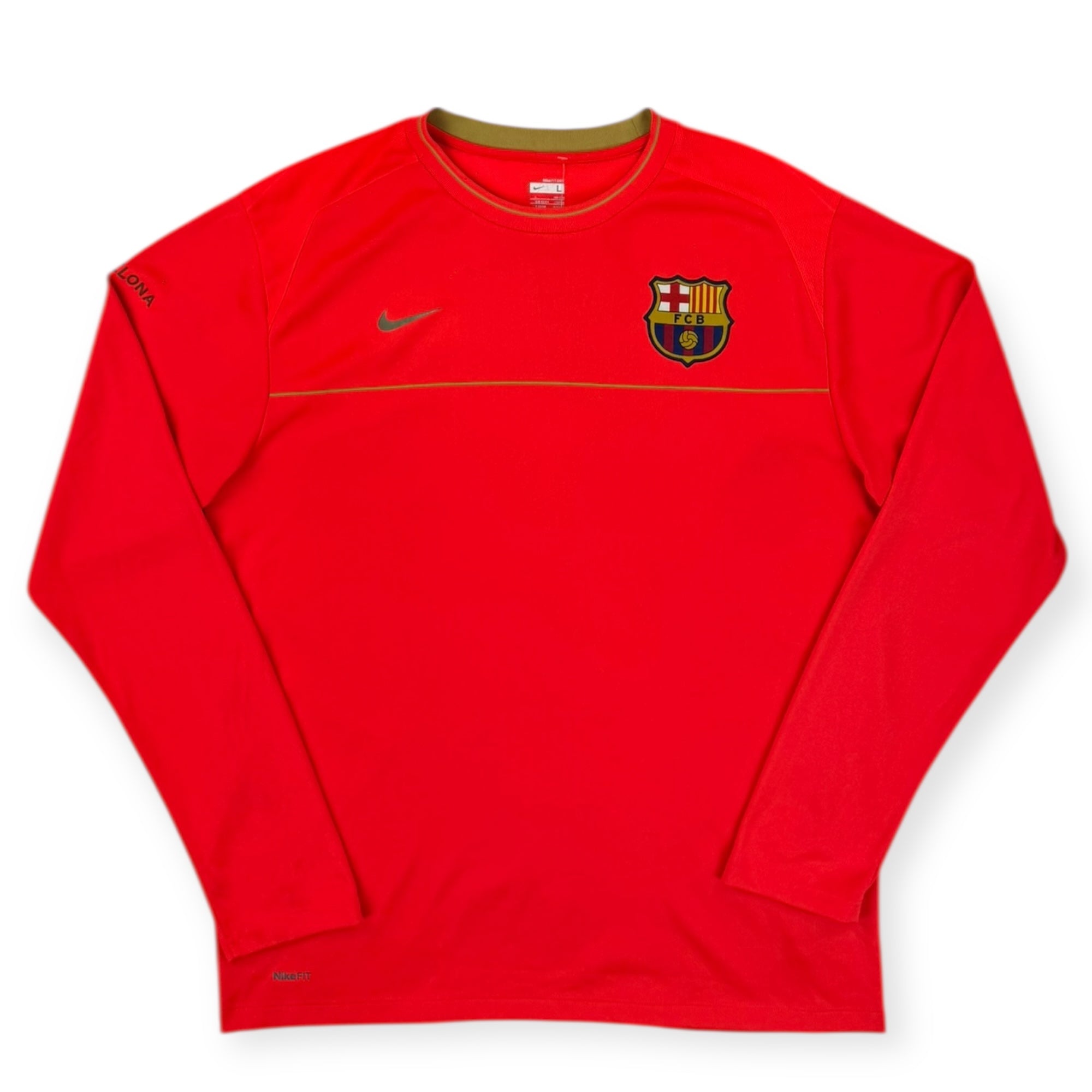 FC Barcelona 2008 L/S Training Shirt (L) – Full Time Fits