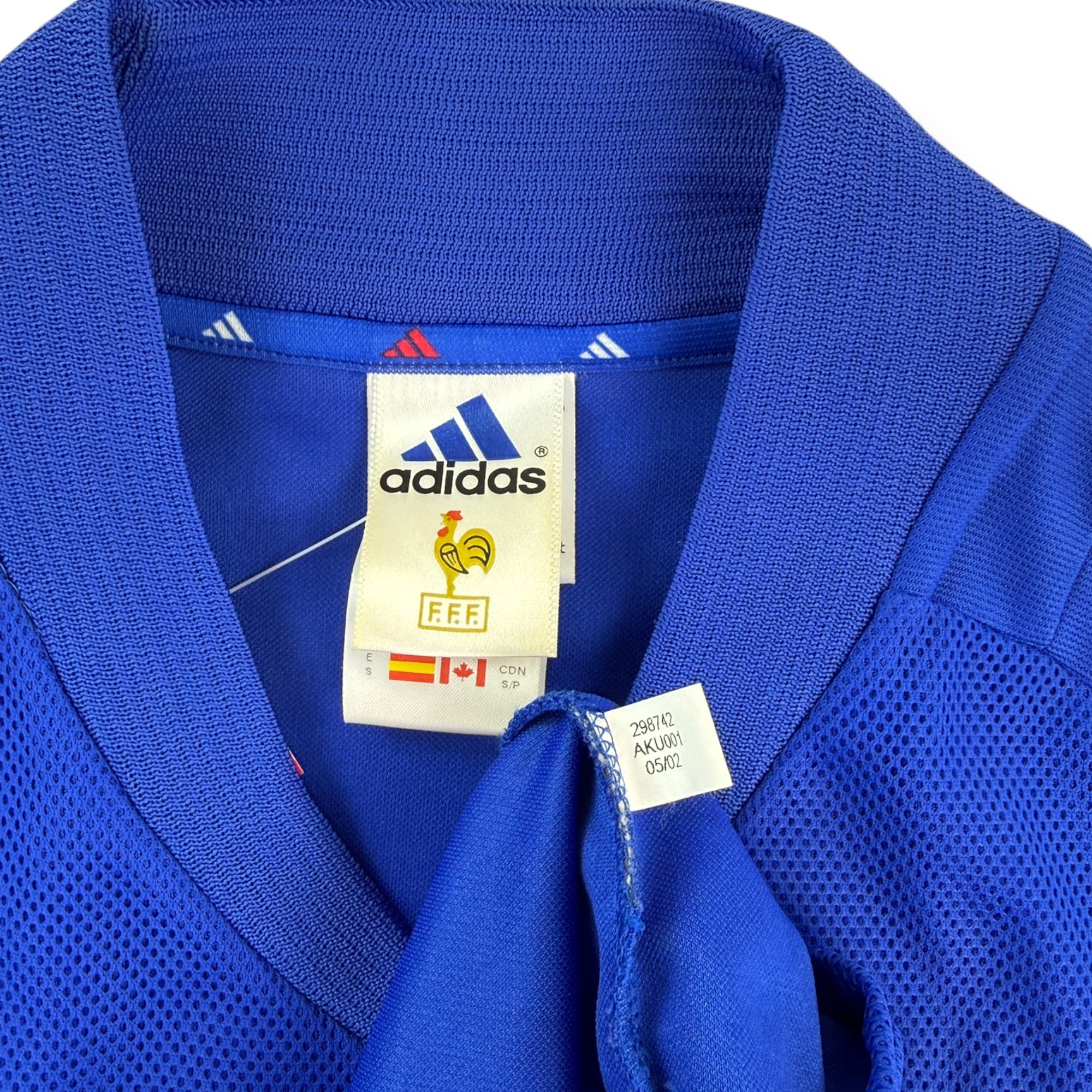 France 2002 Home Shirt (S)