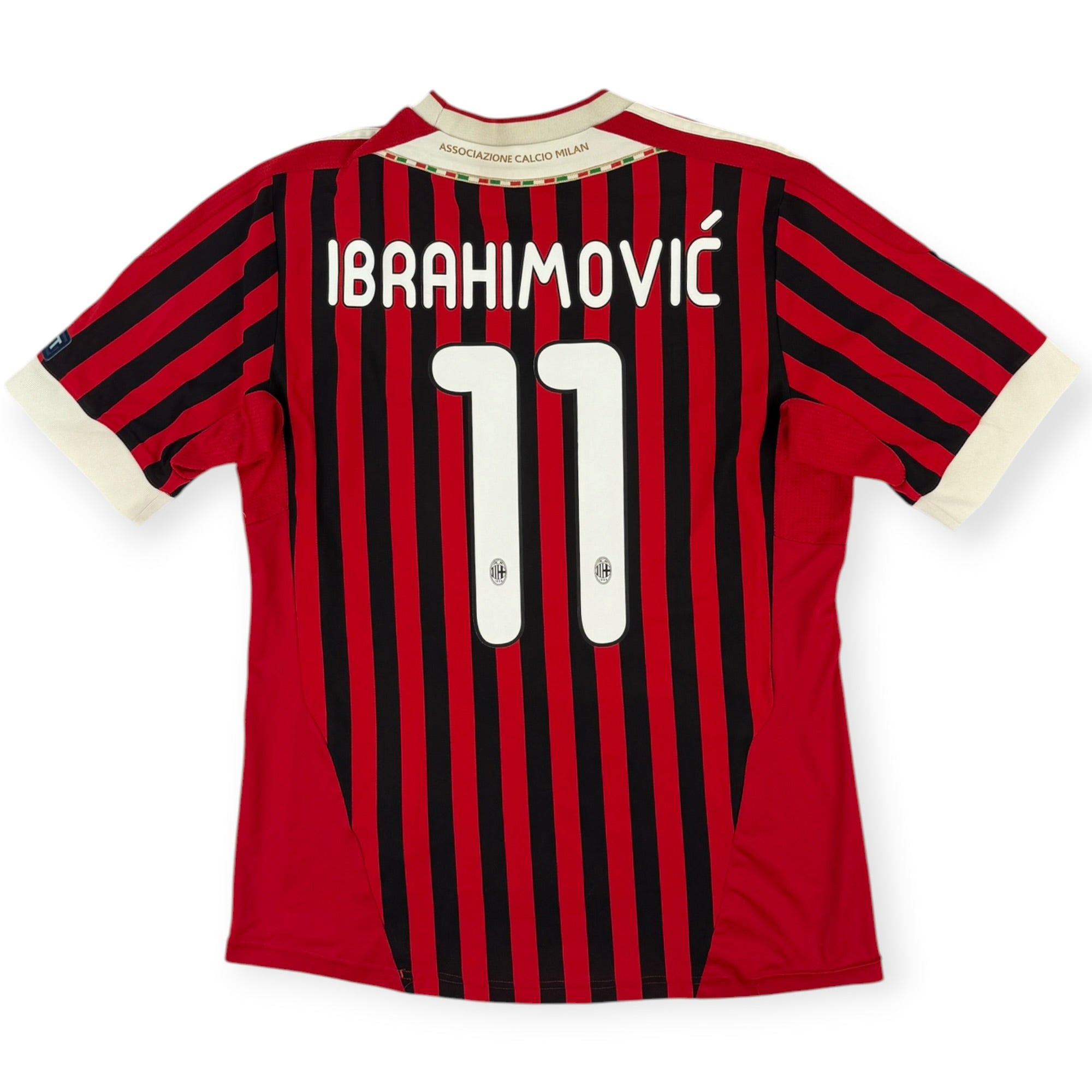 AC Milan 2012 Home Shirt, Ibrahimovic 11 (M)