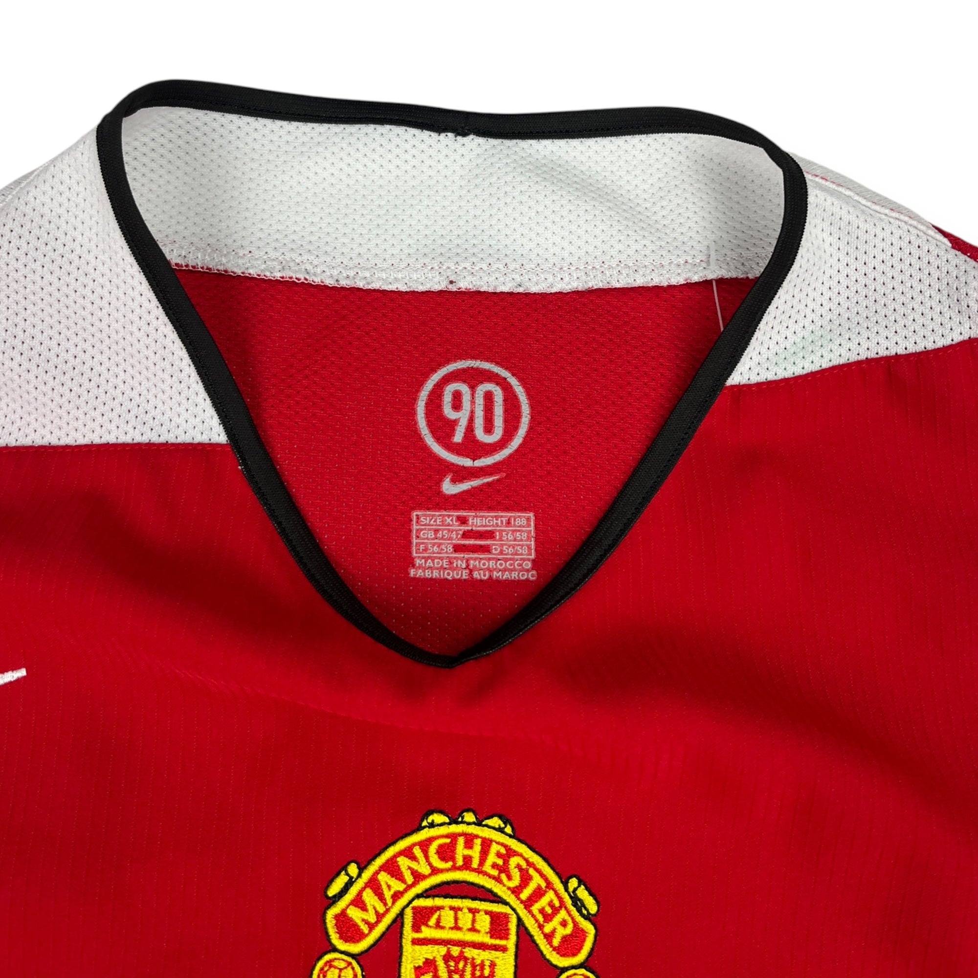 Manchester United 2004 Home Shirt (XL)