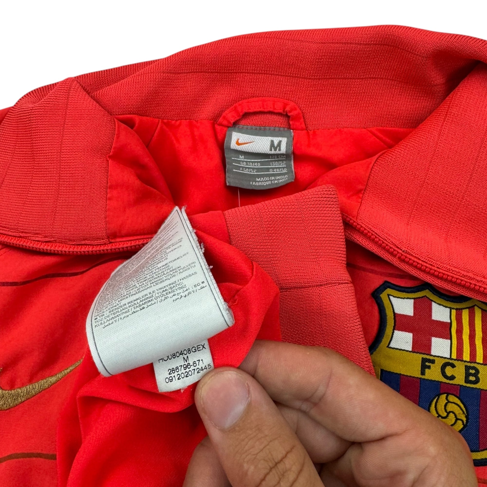 FC Barcelona 2008 Tracksuit Jacket (M)