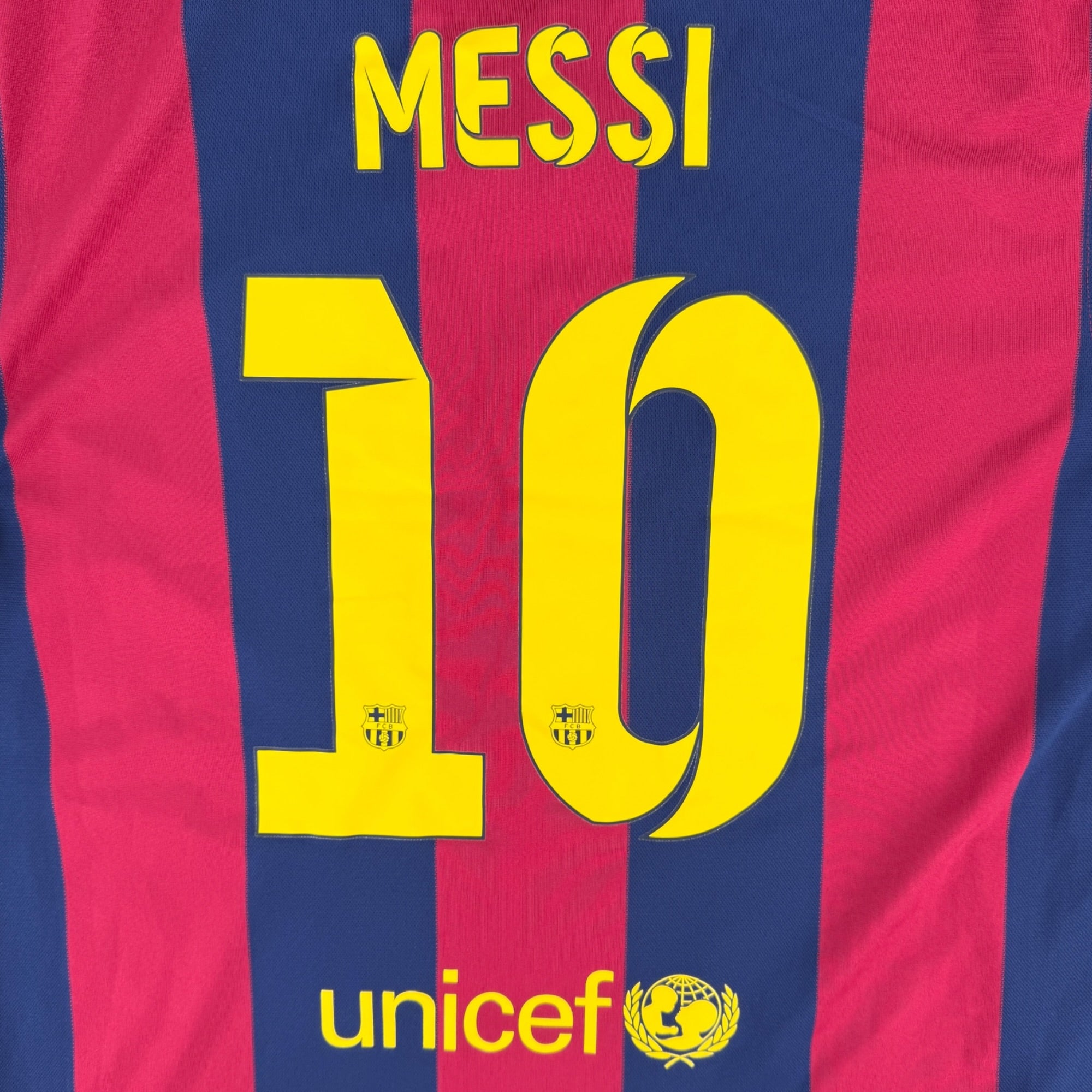 FC Barcelona 2014 Home Shirt, Messi 10 (XL)
