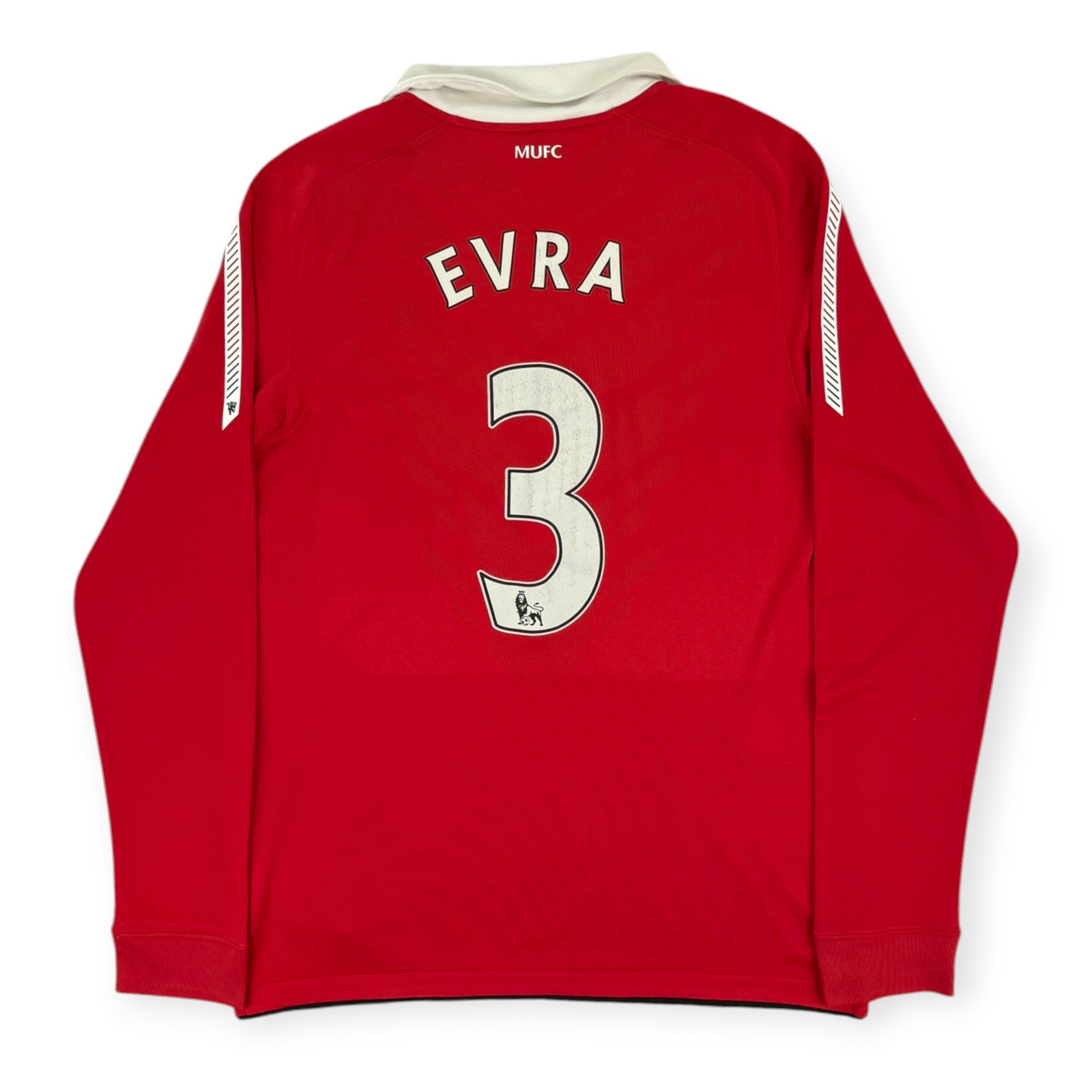 Manchester United 2010 L/S Home Shirt, Evra 3 (M)