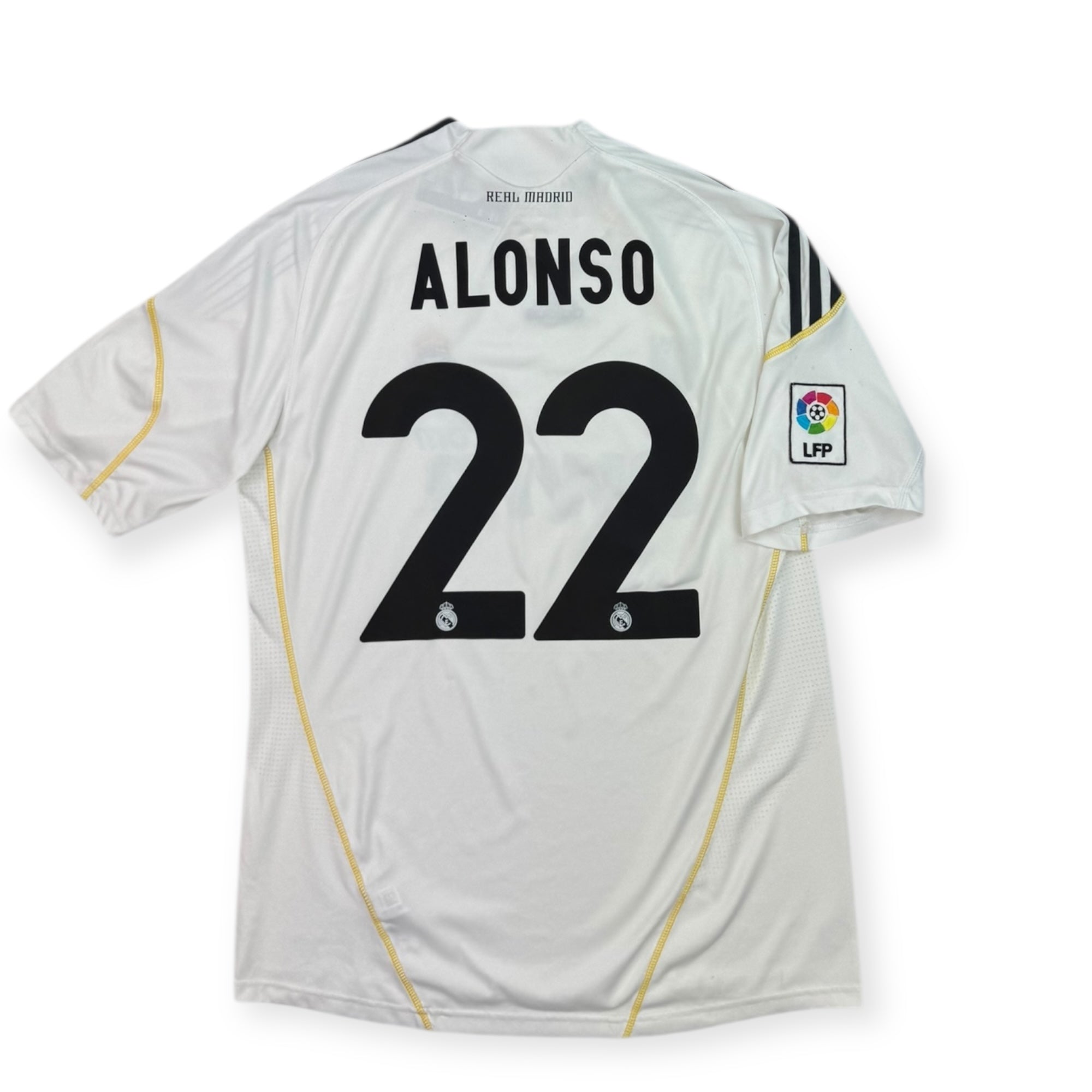 Real Madrid 2009 Home Shirt, Alonso 22 (L)
