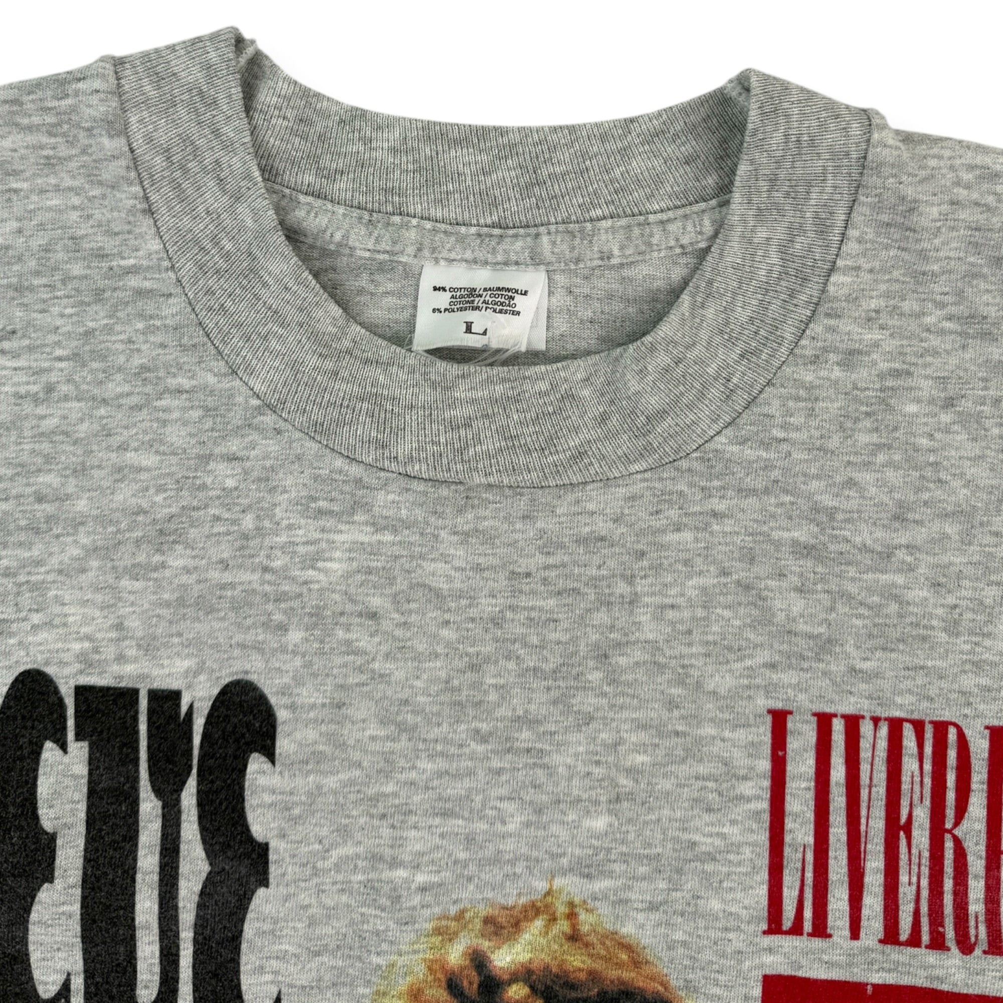 Liverpool 90s Steve McManaman T-Shirt (L)