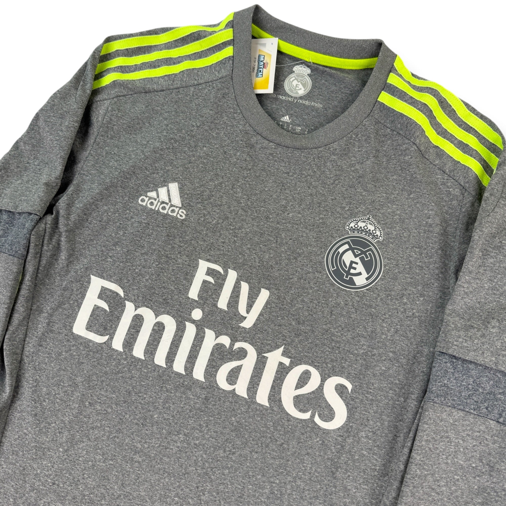 Real Madrid 2015 L/S Away Shirt (S)
