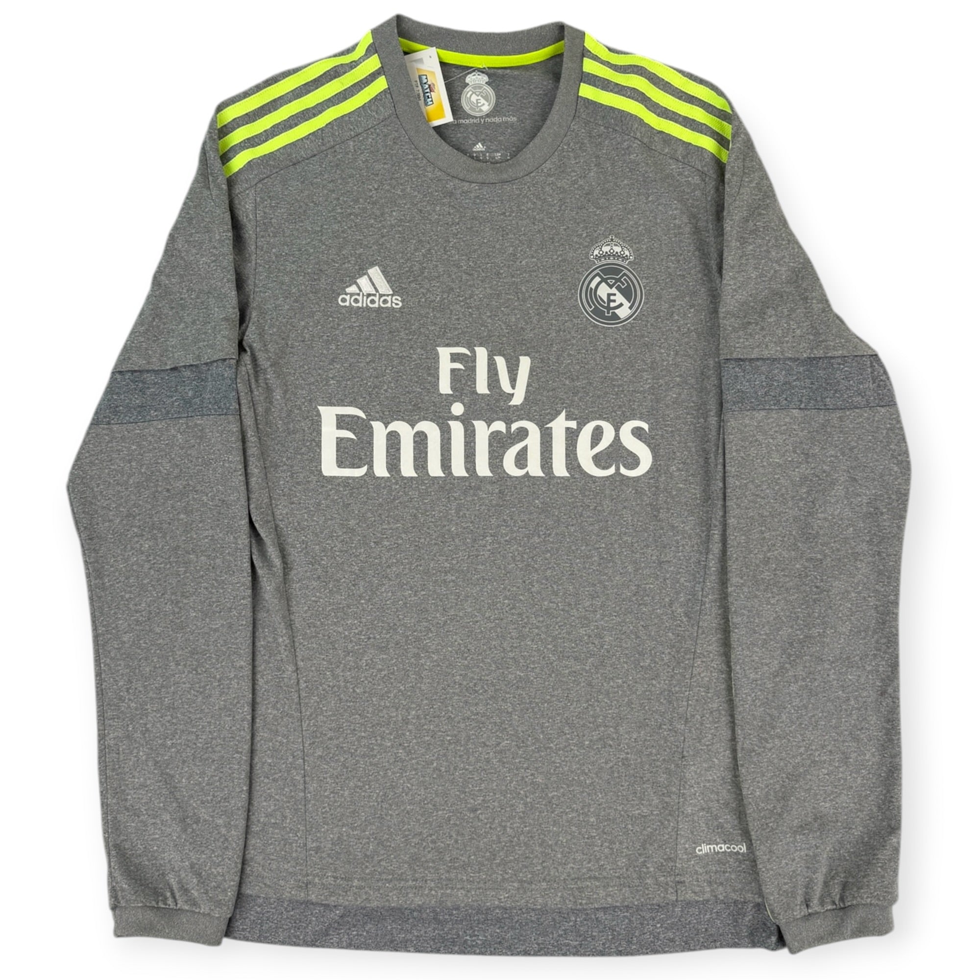 Real Madrid 2015 L/S Away Shirt (S)