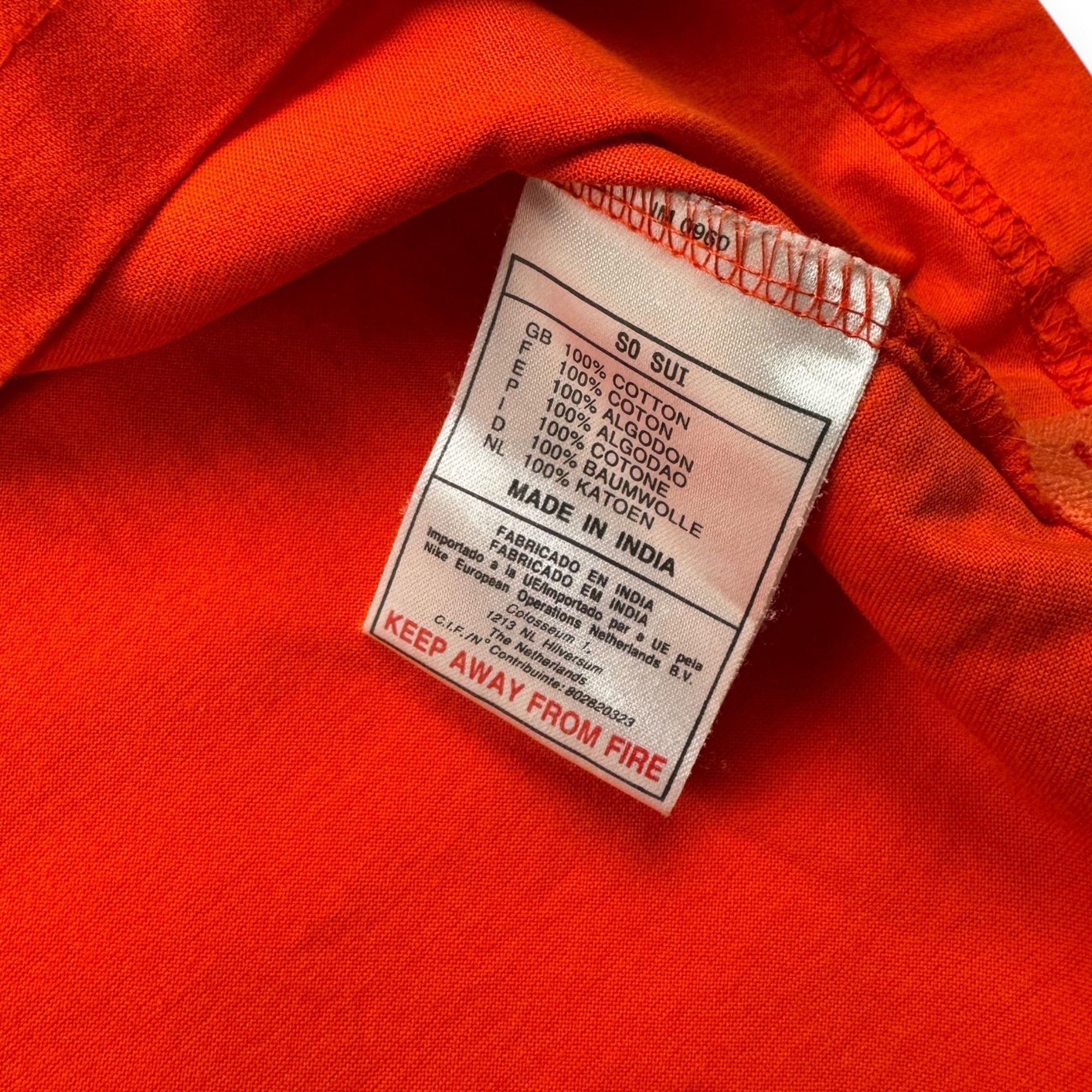 Netherlands 2002 1/4 Zip Polo (M)