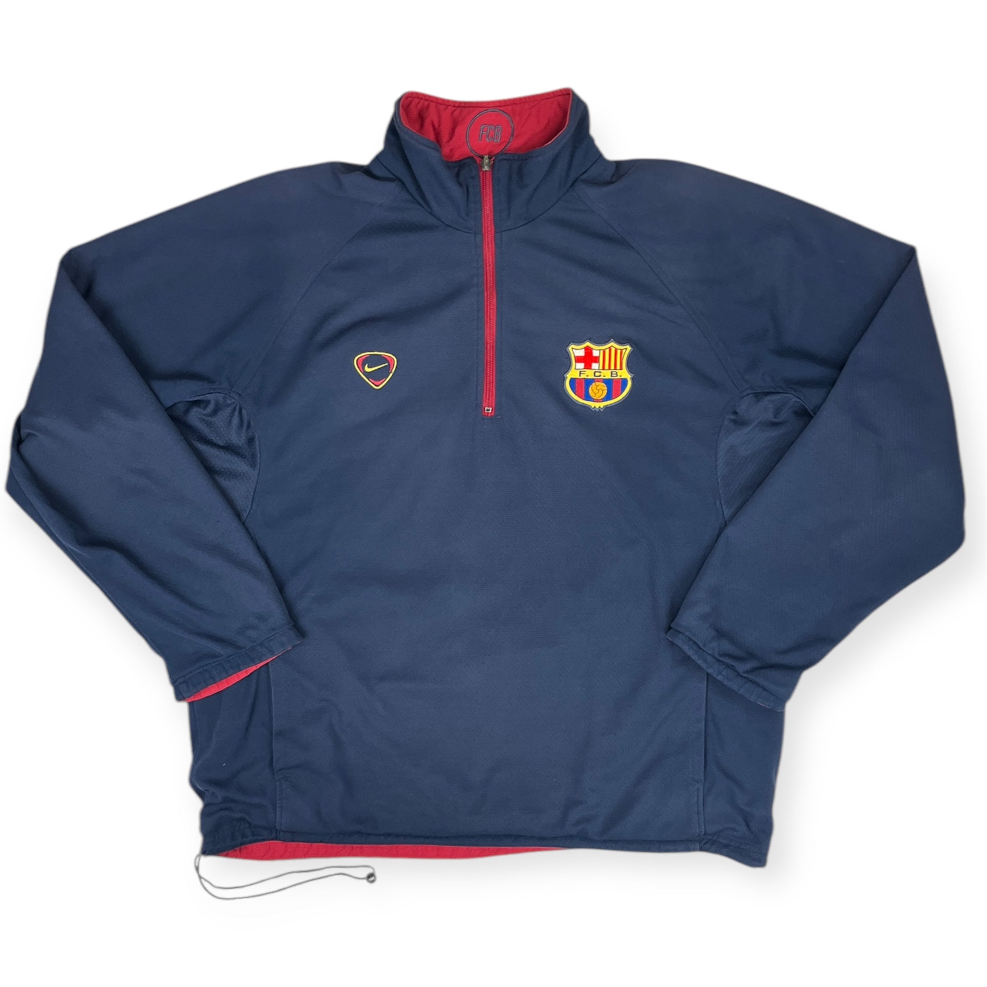 FC Barcelona 2000 Reversible 1/4 Zip (L)