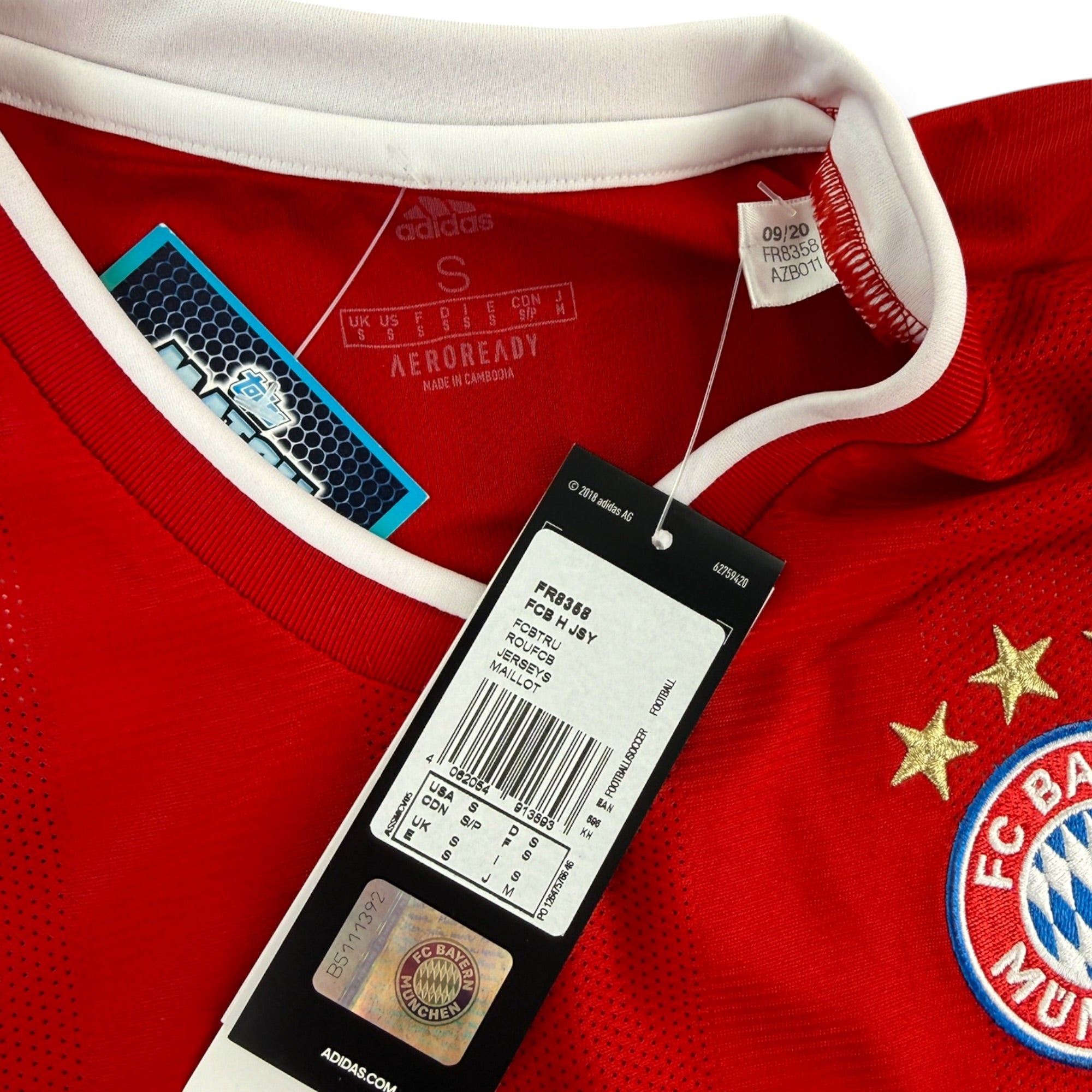 Bayern Munich 2020 Home Shirt Lewandowski 9, BNWTs (S)