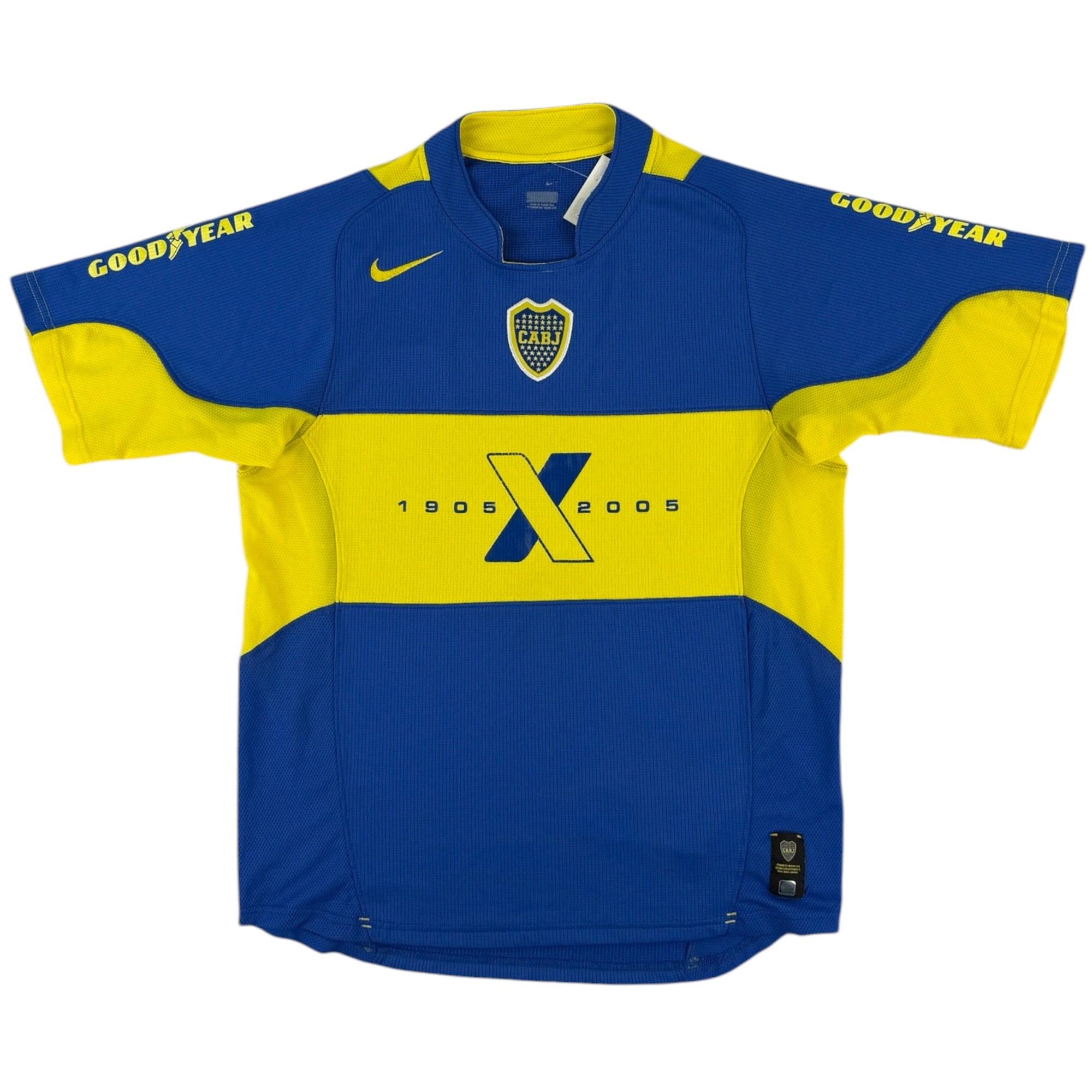 Boca Juniors 2005 Home Shirt (M)
