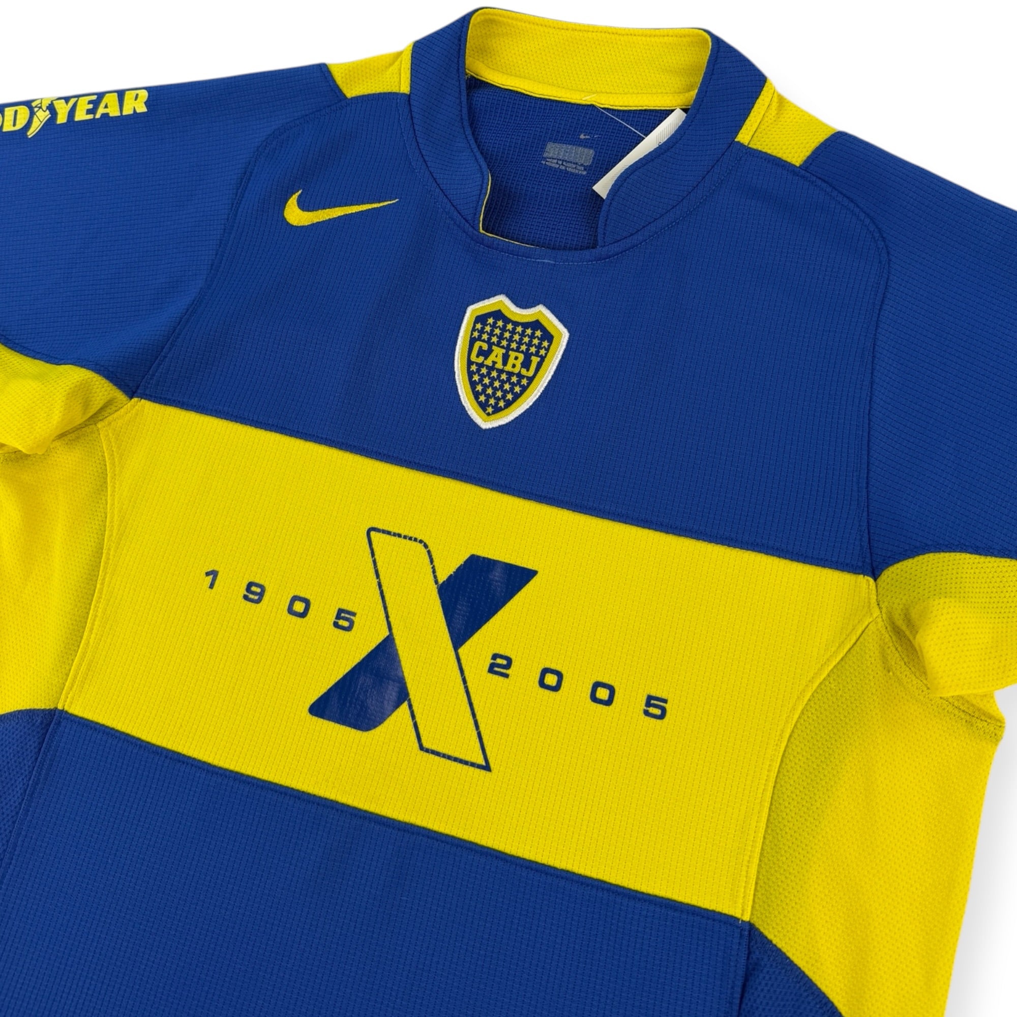 Boca Juniors 2005 Home Shirt (M)