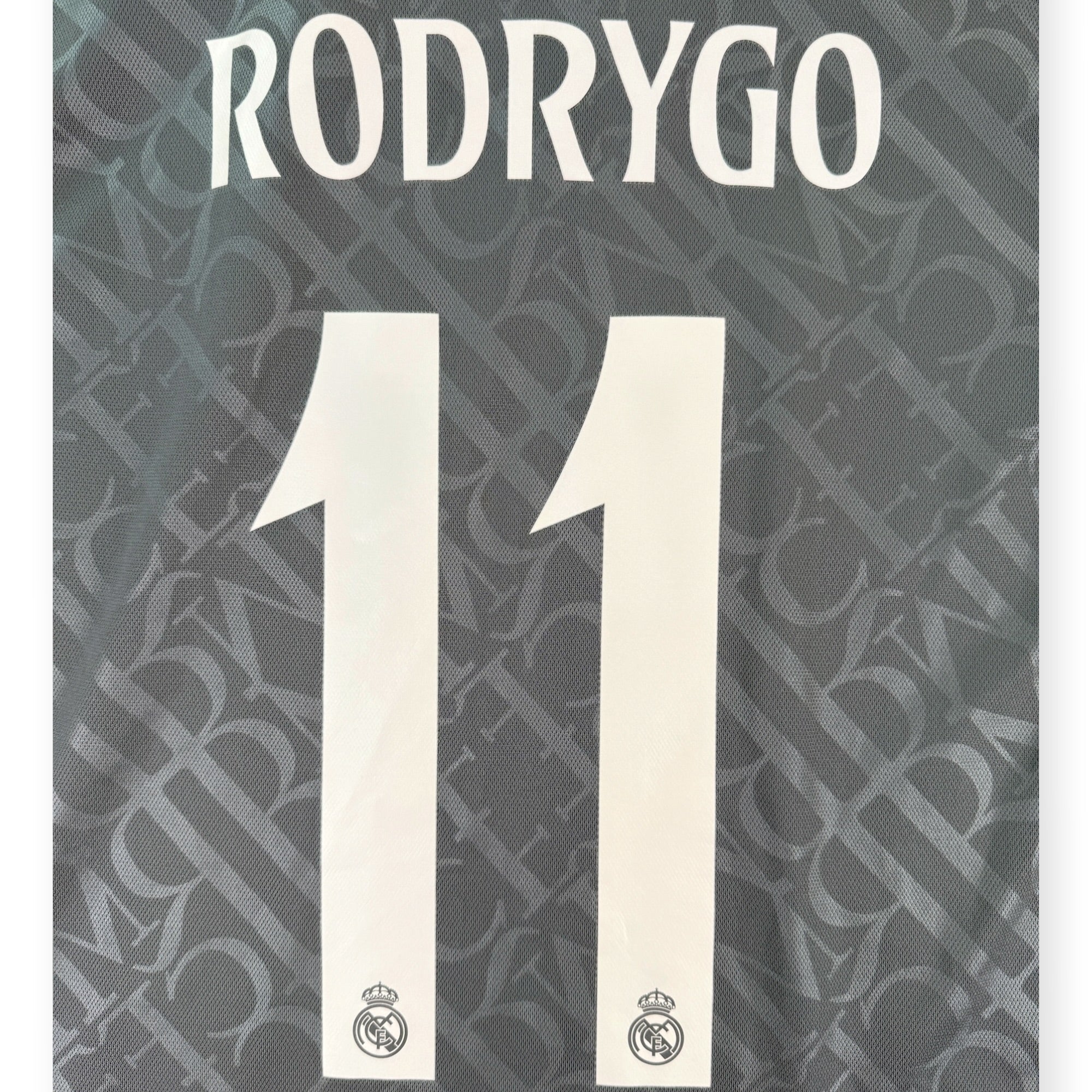 Real Madrid 2024 Third Shirt, Rodrygo 11 (L)