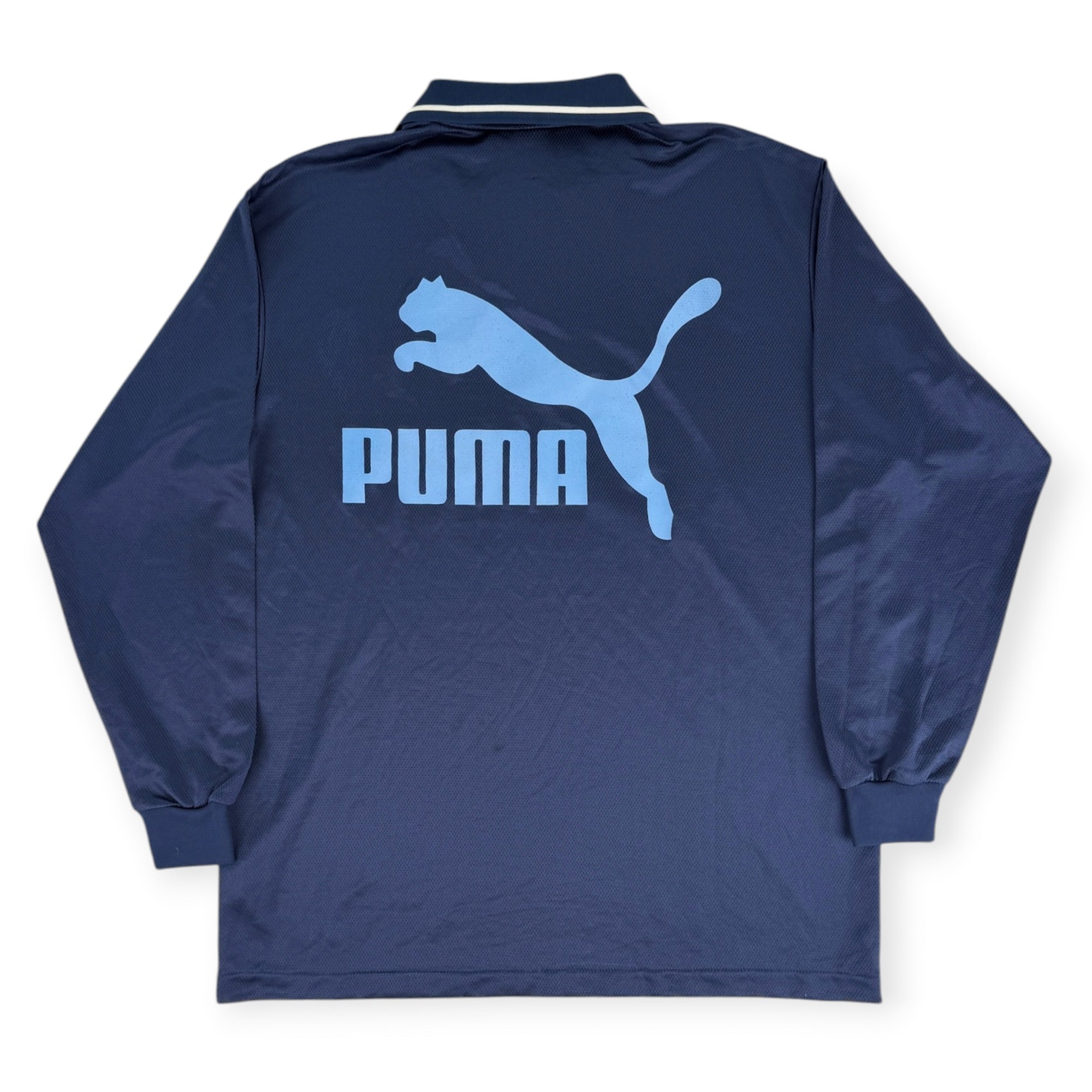 ★8SM2 PUMA ゲームシャツ　JUBILO IWATA アダイウトン　古着 Jublio Iwata 1998 L/S Training Shirt (XL) – Full Time Fits
