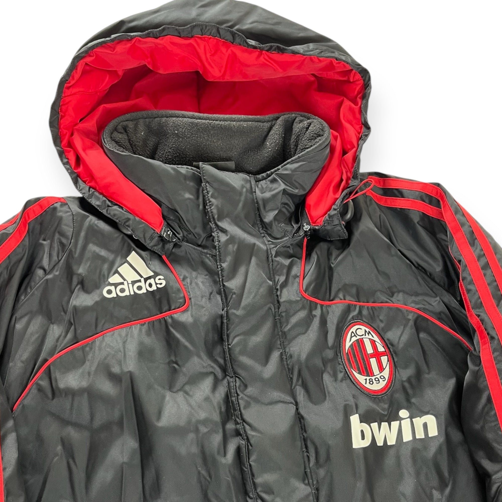 AC Milan 2009 Padded Bench Coat (L)