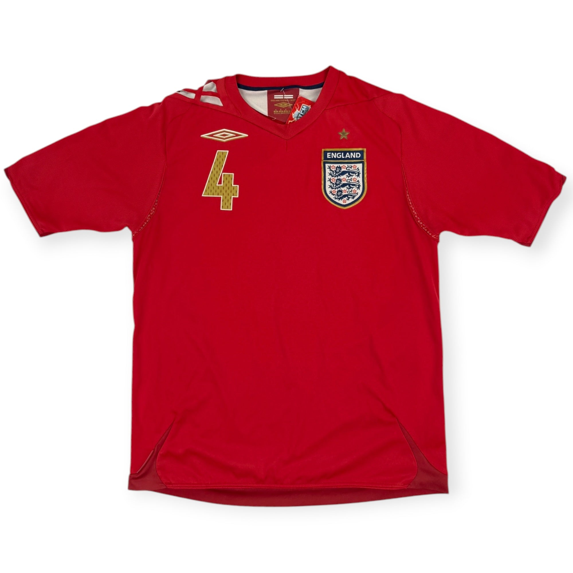 England 2004 Away Shirt, Gerrard 4 (M)