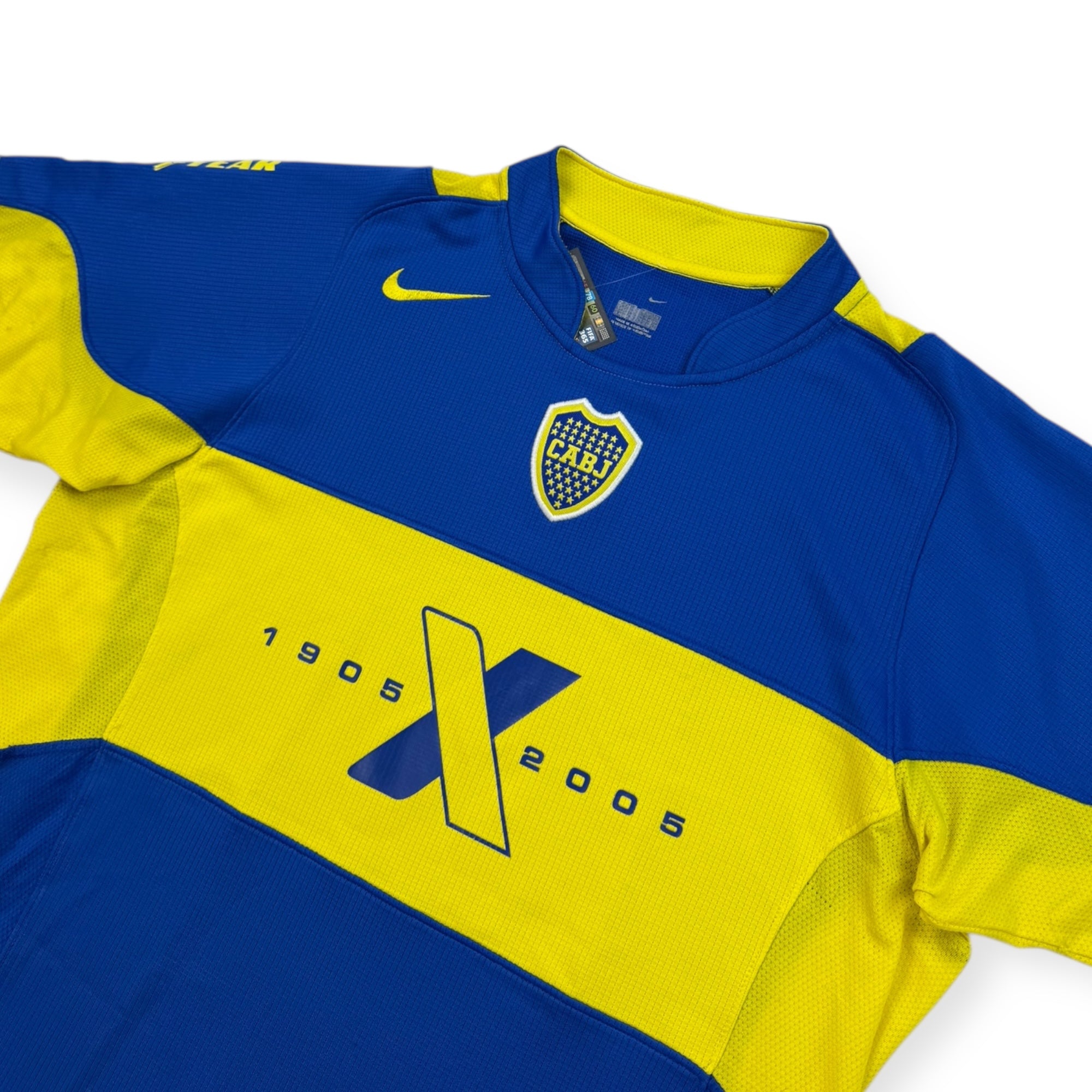 Boca Juniors 2004 Home Shirt (M)