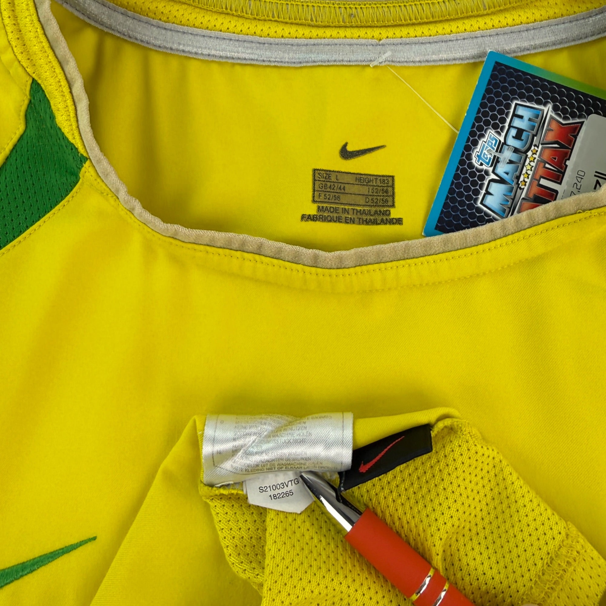 Brazil 2002 Home Shirt (L)