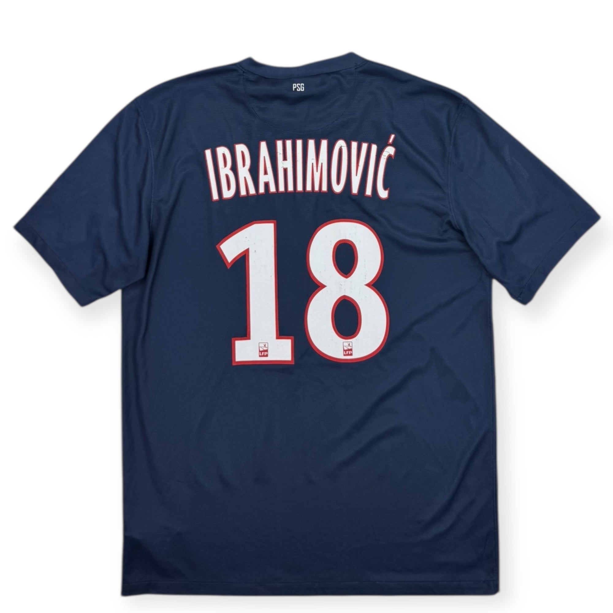 PSG 2012 Home Shirt, Ibrahimovic 18 (M)