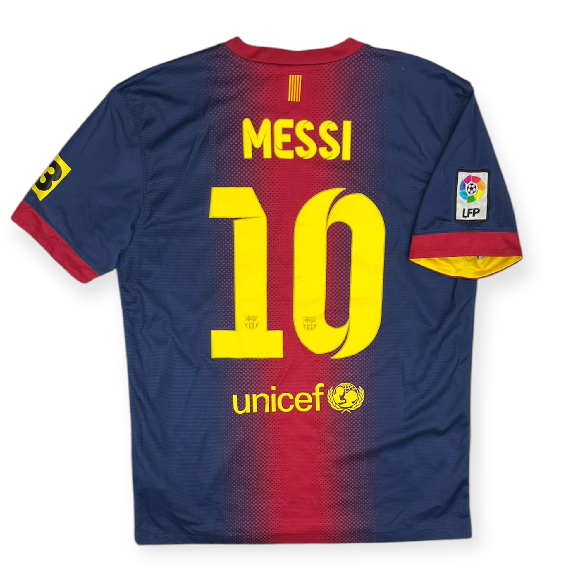 FC Barcelona 2012 Home Shirt, Messi 10 (M)