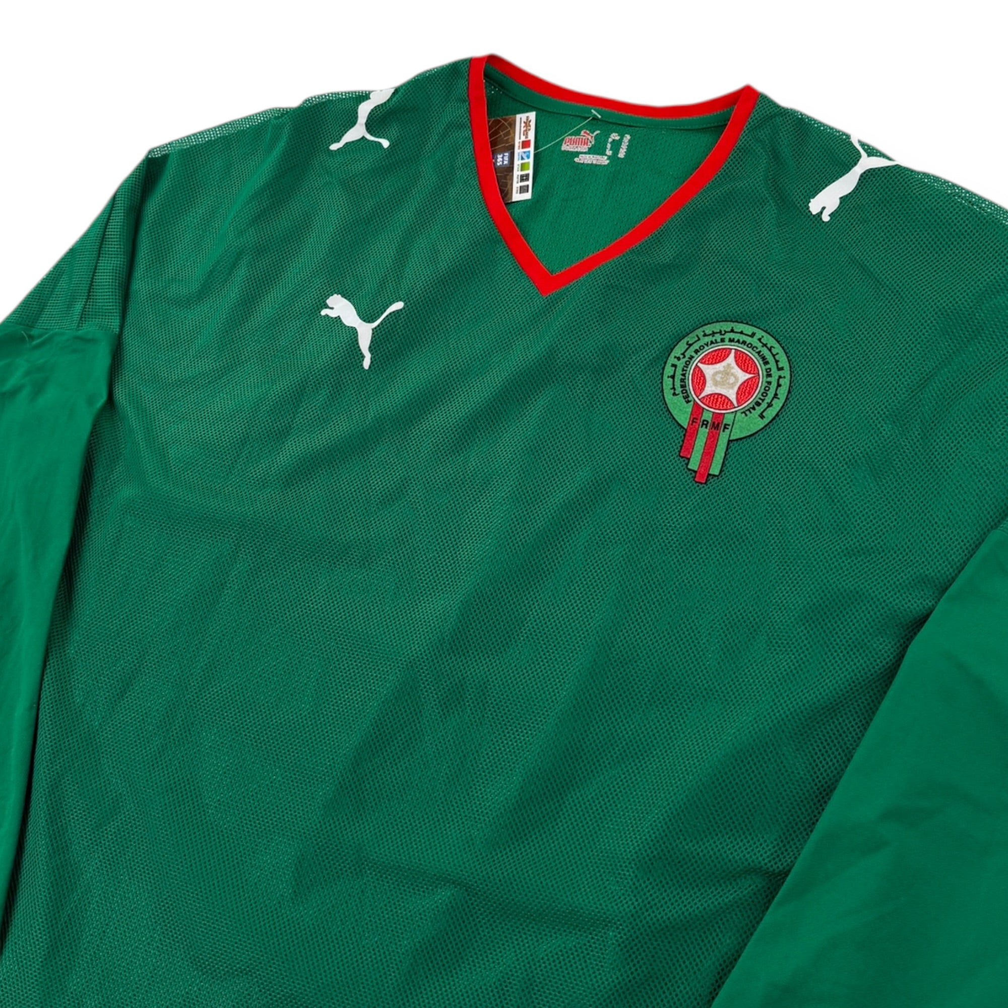 Morocco 2008 L/S Home Shirt (XL)