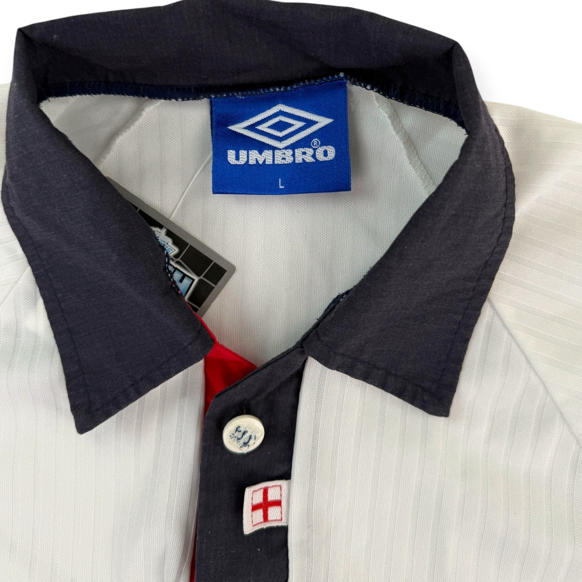 England 1998 Home Shirt (L)