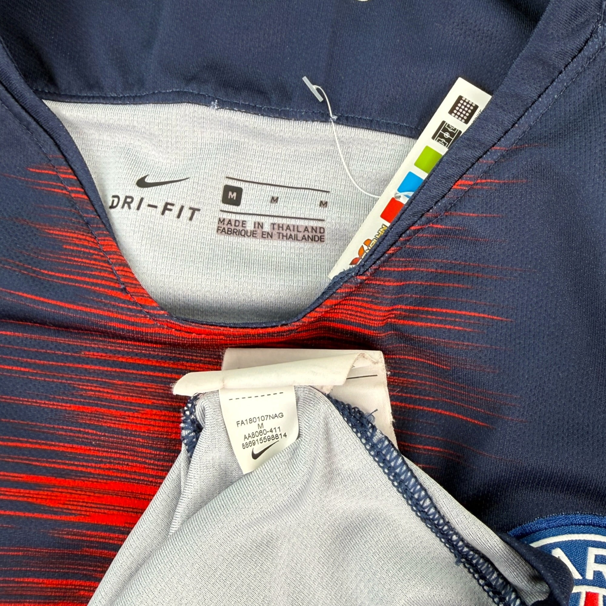 PSG 2018 L/S Home Shirt (M)