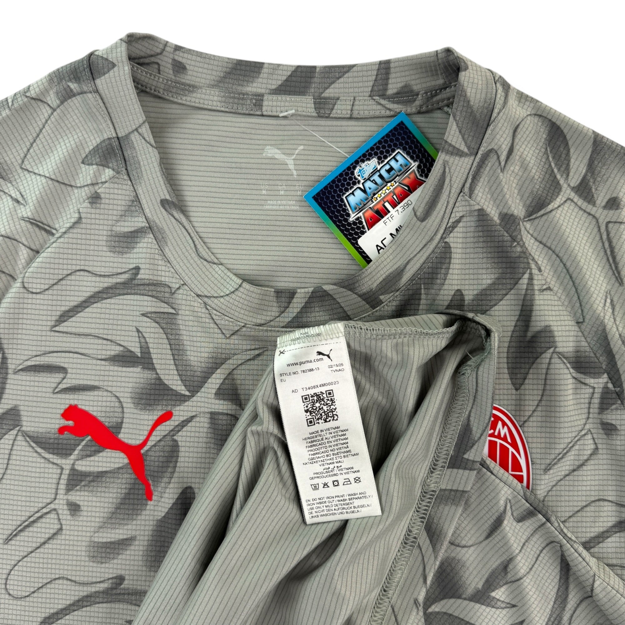 AC Milan 2025 Pre Match Shirt (M)
