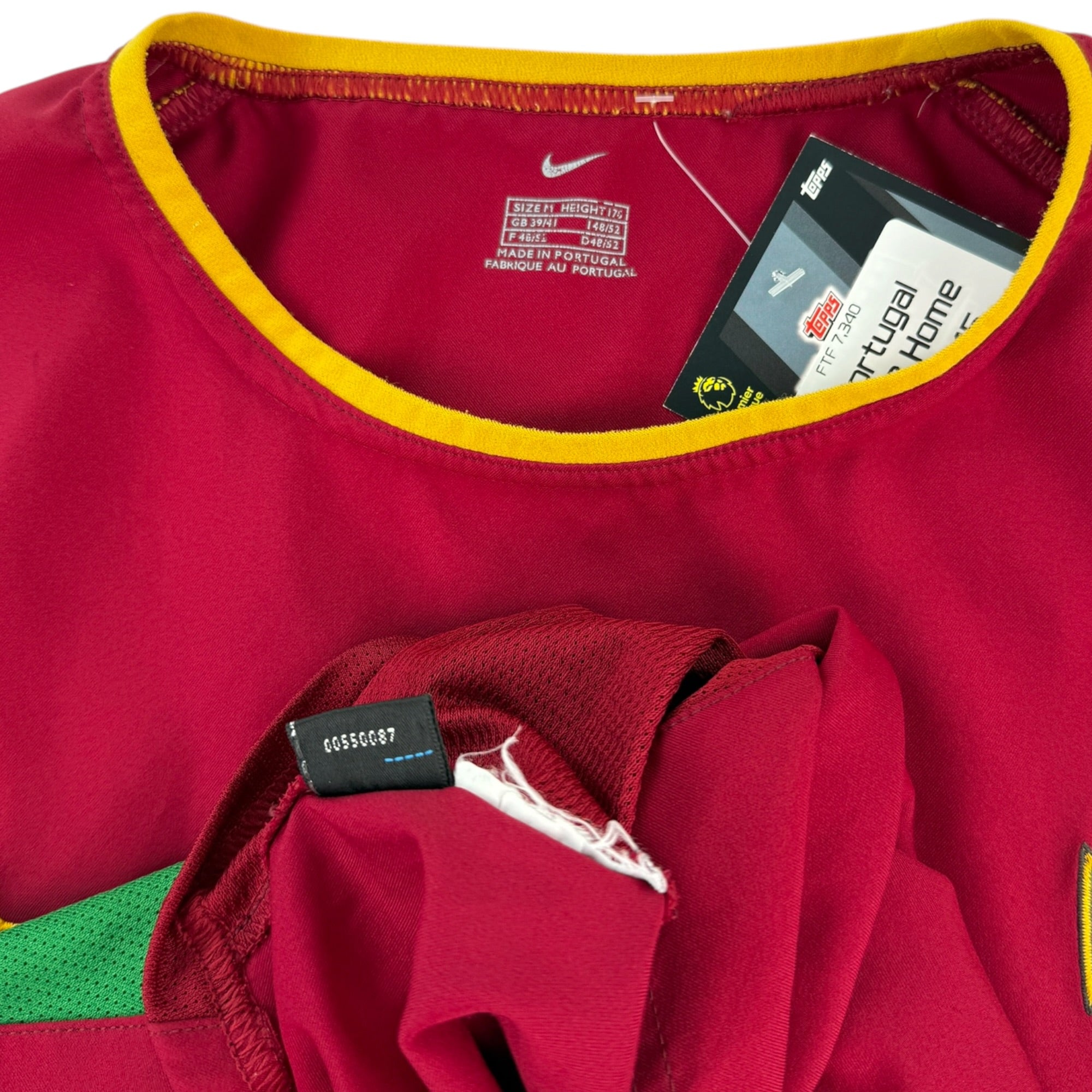 Portugal 2002 Home Shirt, Figo 10 (M)