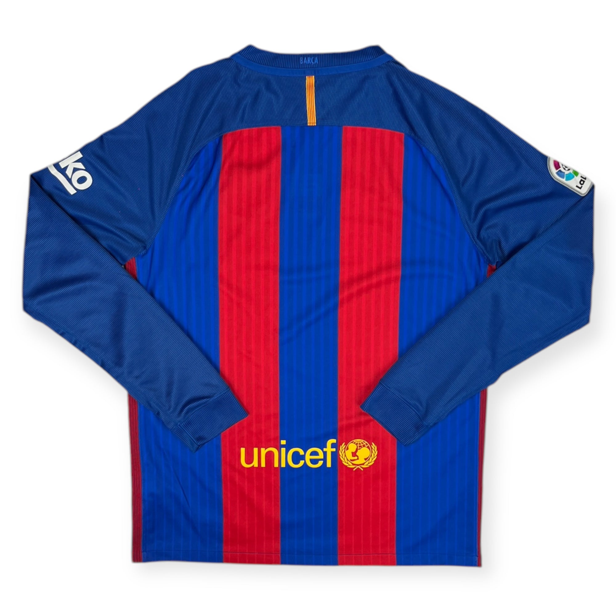 FC Barcelona 2016 Home Shirt, L/S (M)