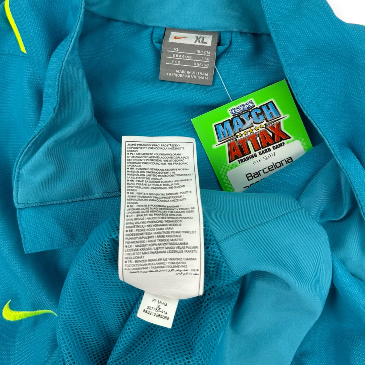 FC Barcelona 2007 Tracksuit Jacket (XL)