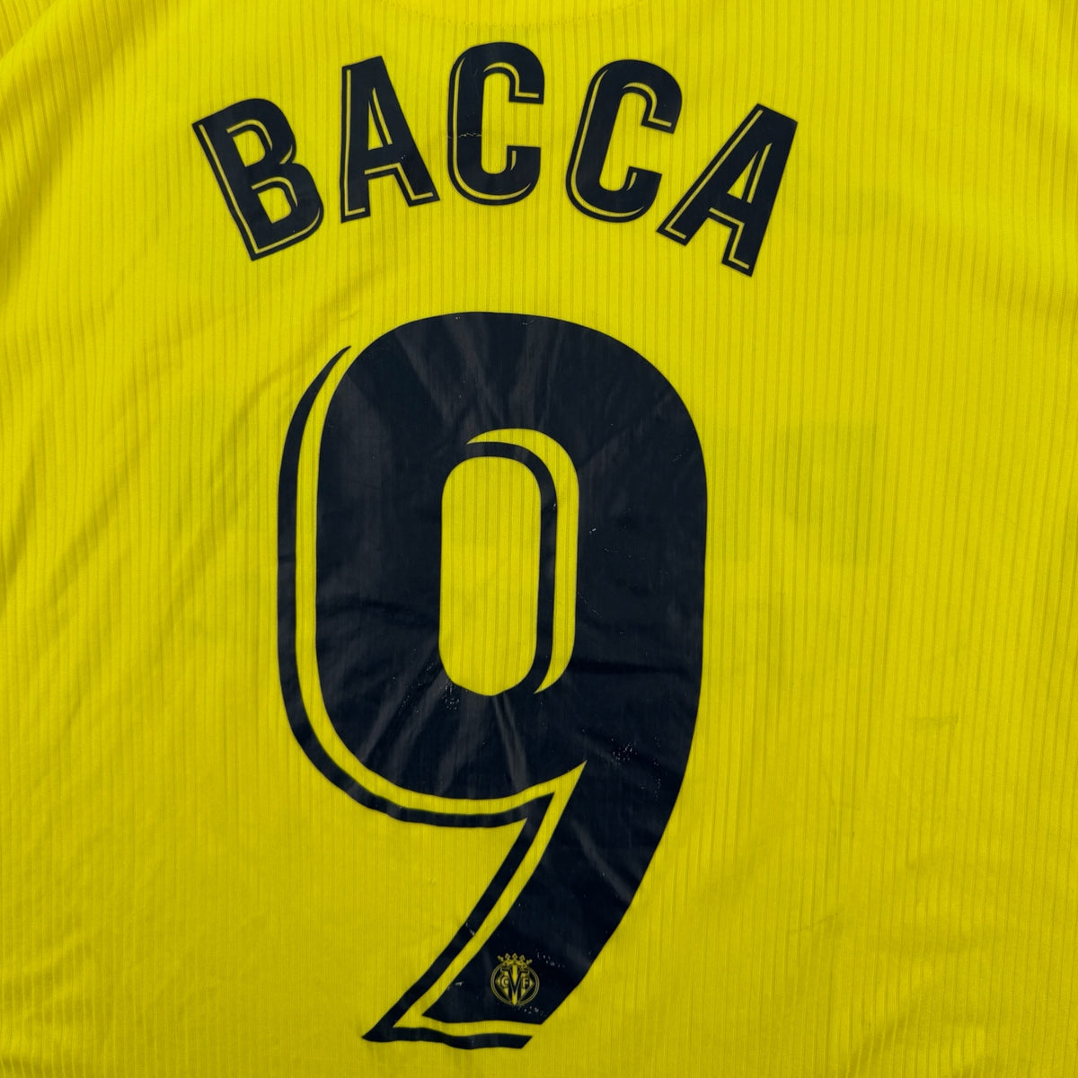 Villarreal 2020 Home Shirt, Bacca 9 (L)