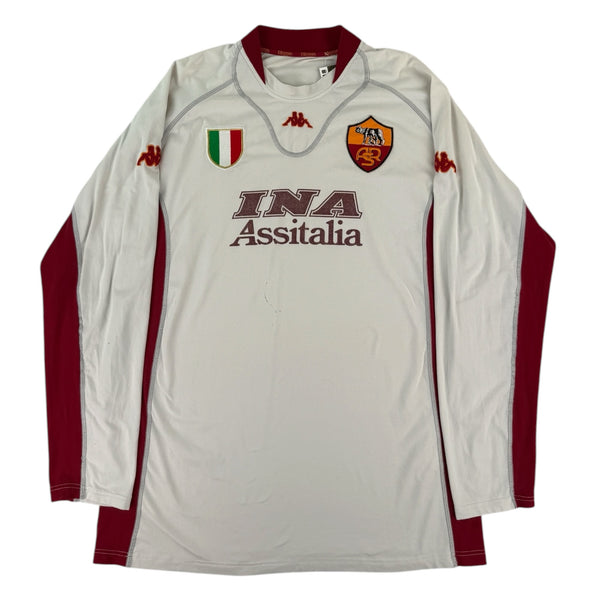 AS Roma 2001 L/S Away Shirt (XXL)