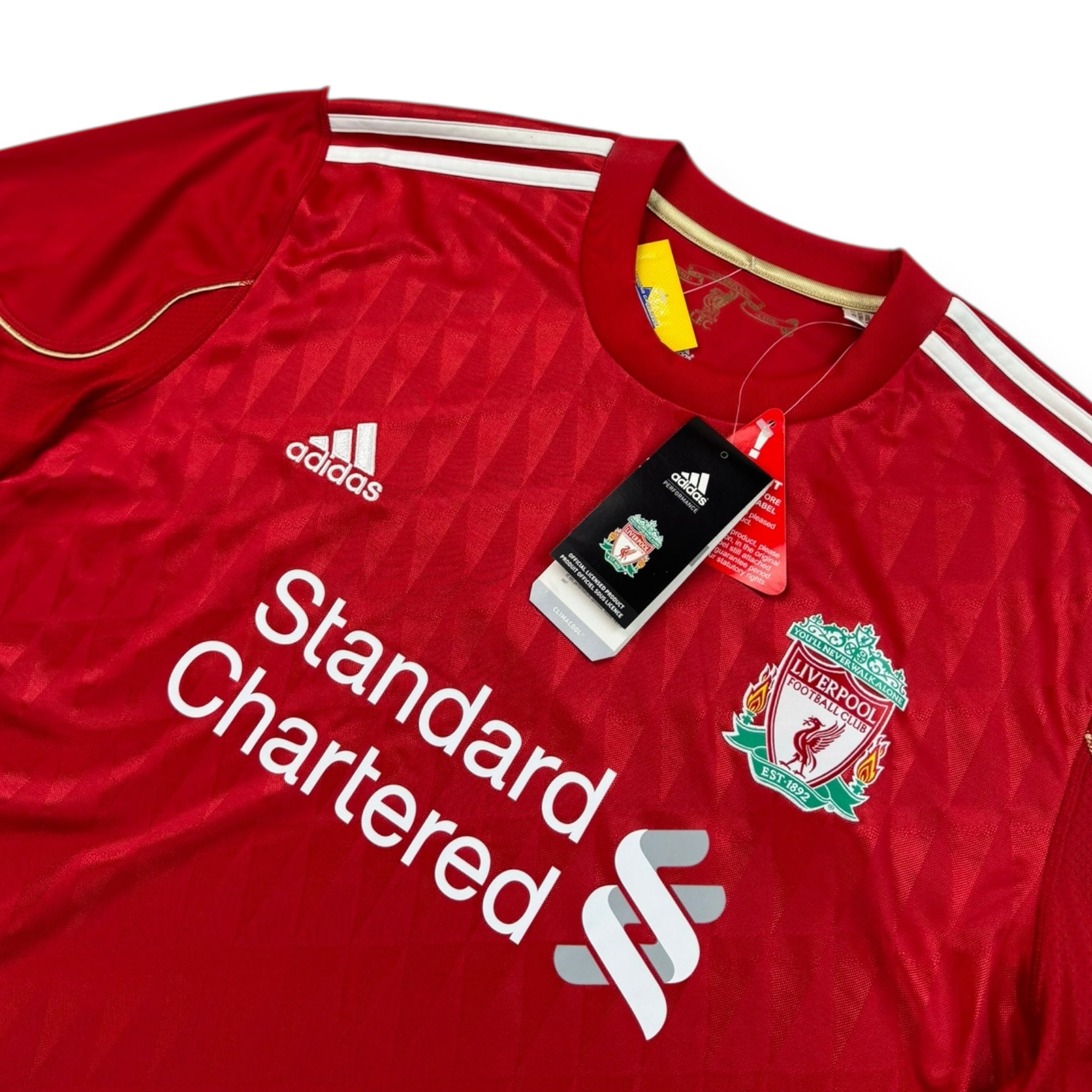 Liverpool 2010 Home Shirt, BNWT (L)