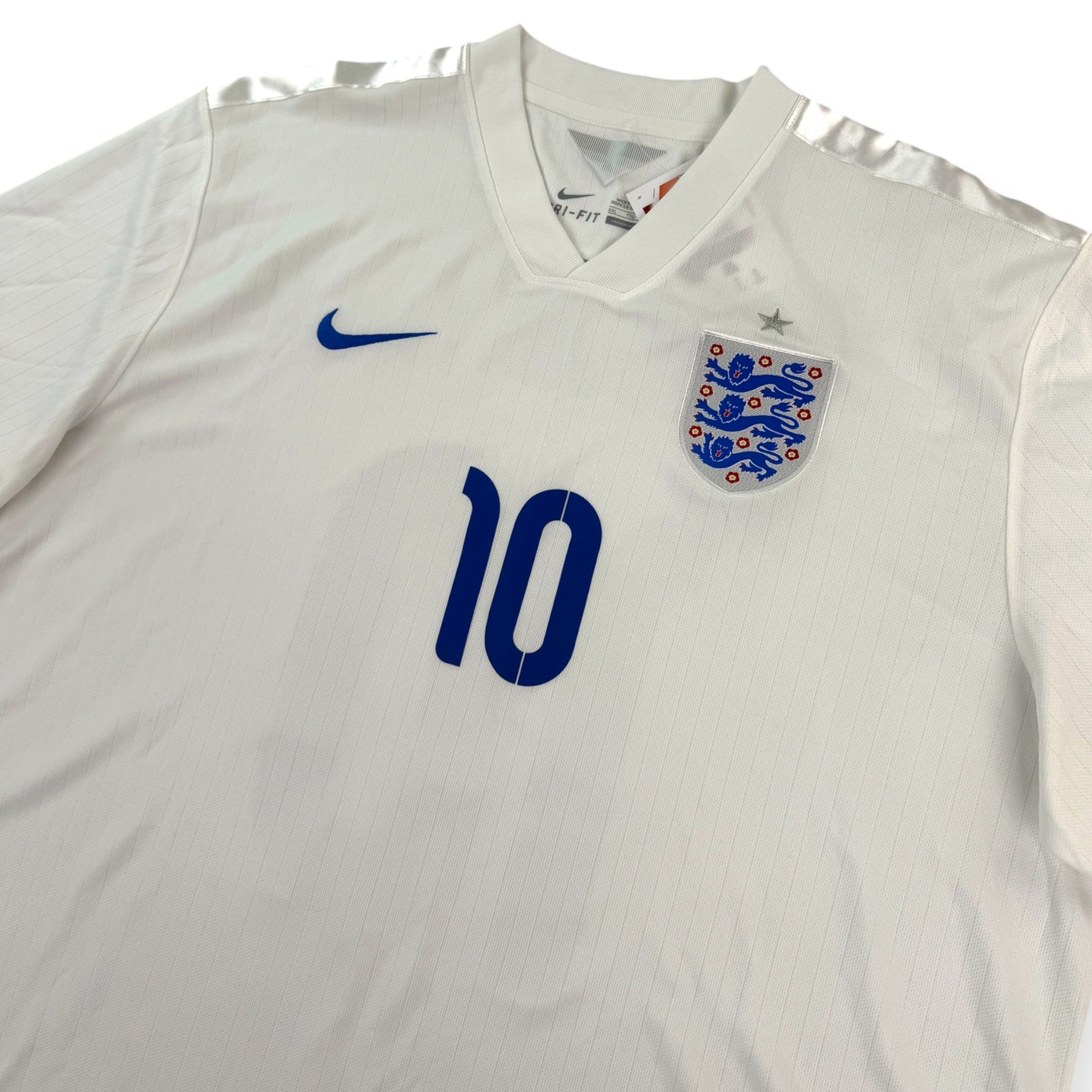 England 2014 Home Shirt, Rooney 10 (XXL)