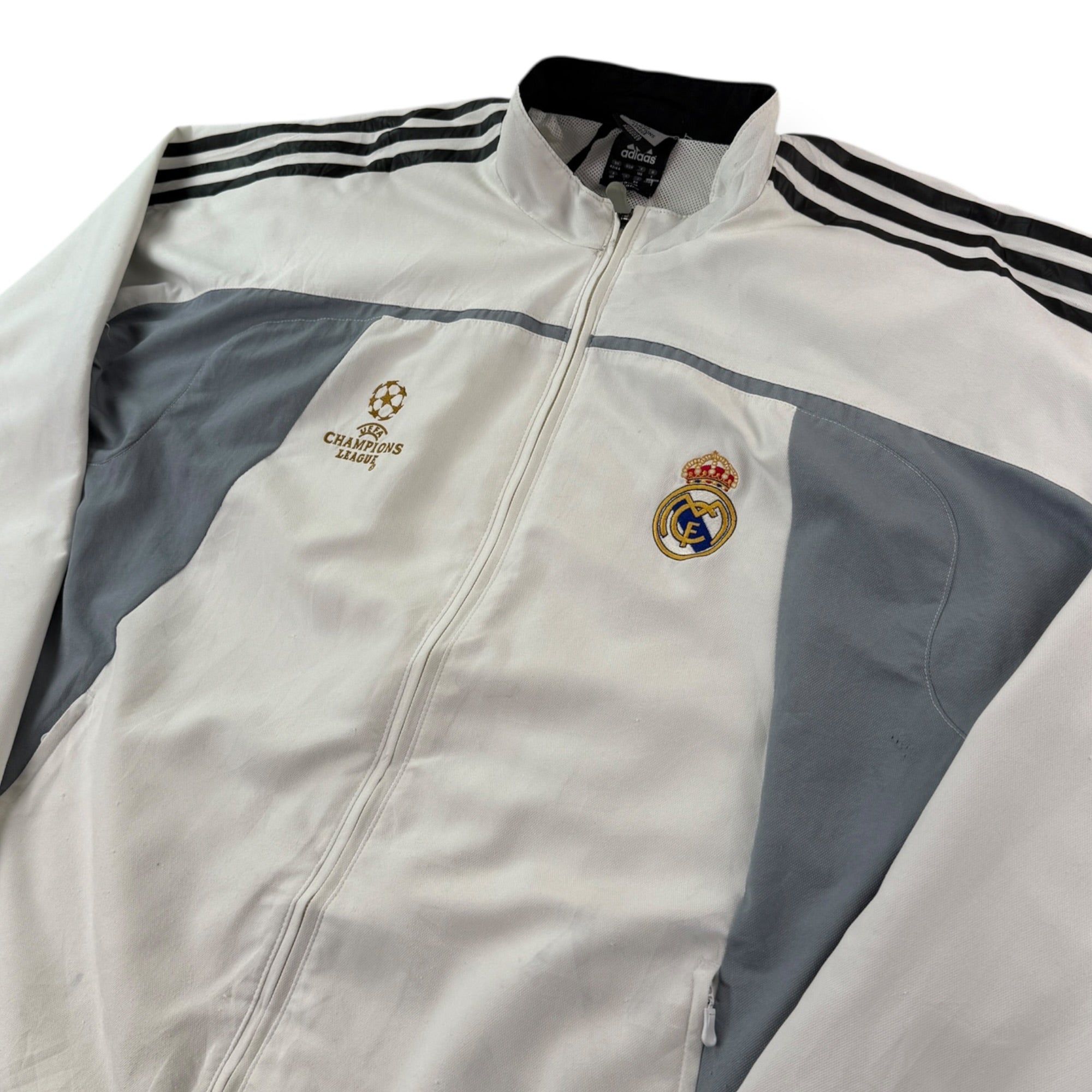 Real Madrid 2004 UCL Tracksuit Jacket (L)