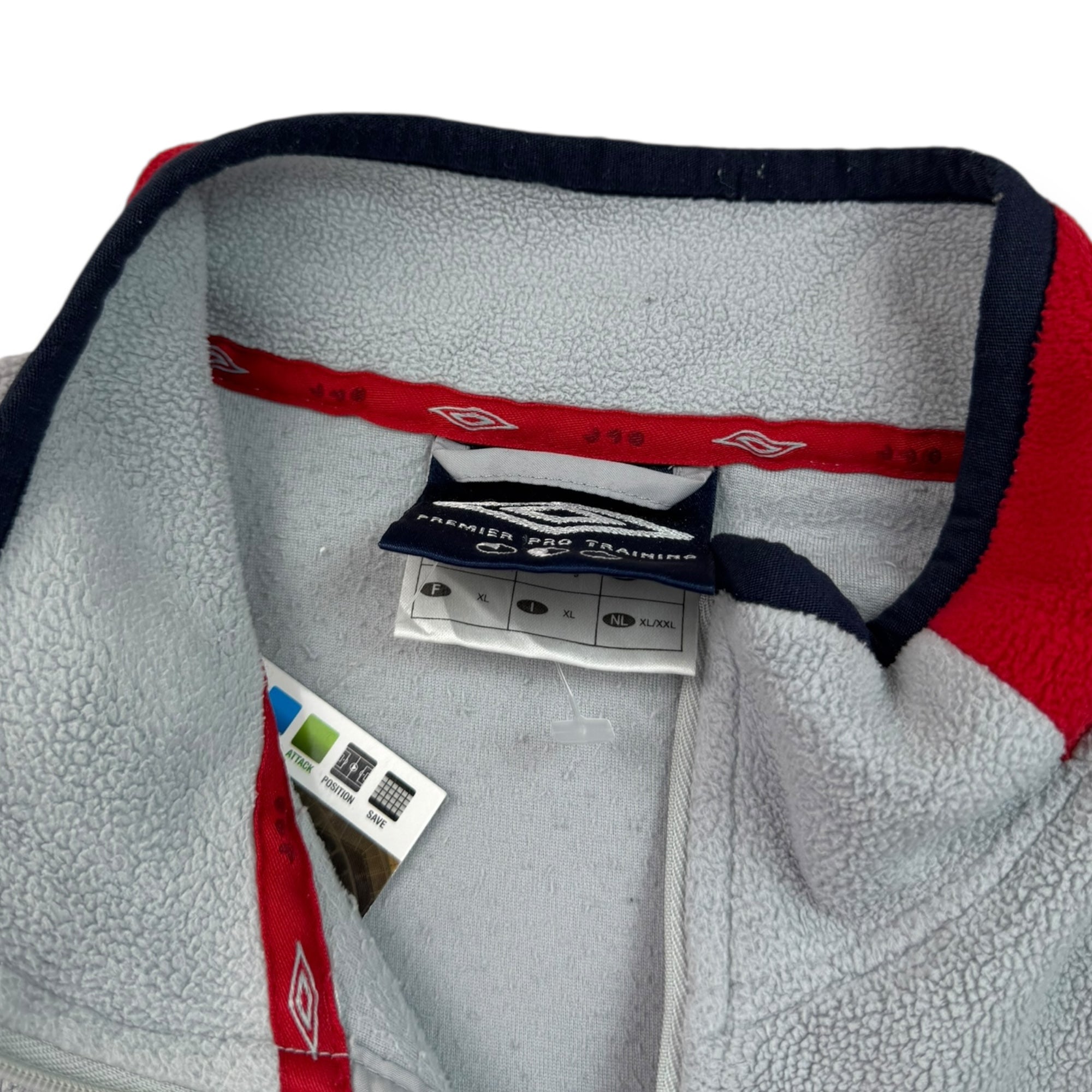 England 2004 1/4 Zip Fleece (XL)