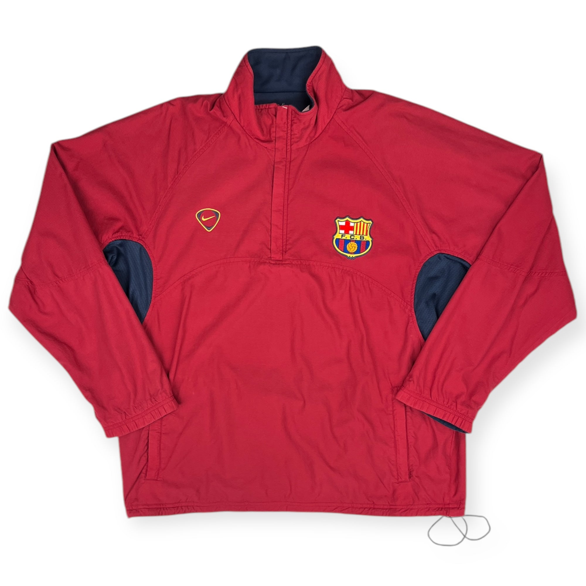 Barcelona reversible 1/4zip track jacket Barcelona reversible 1/4zip track jacket