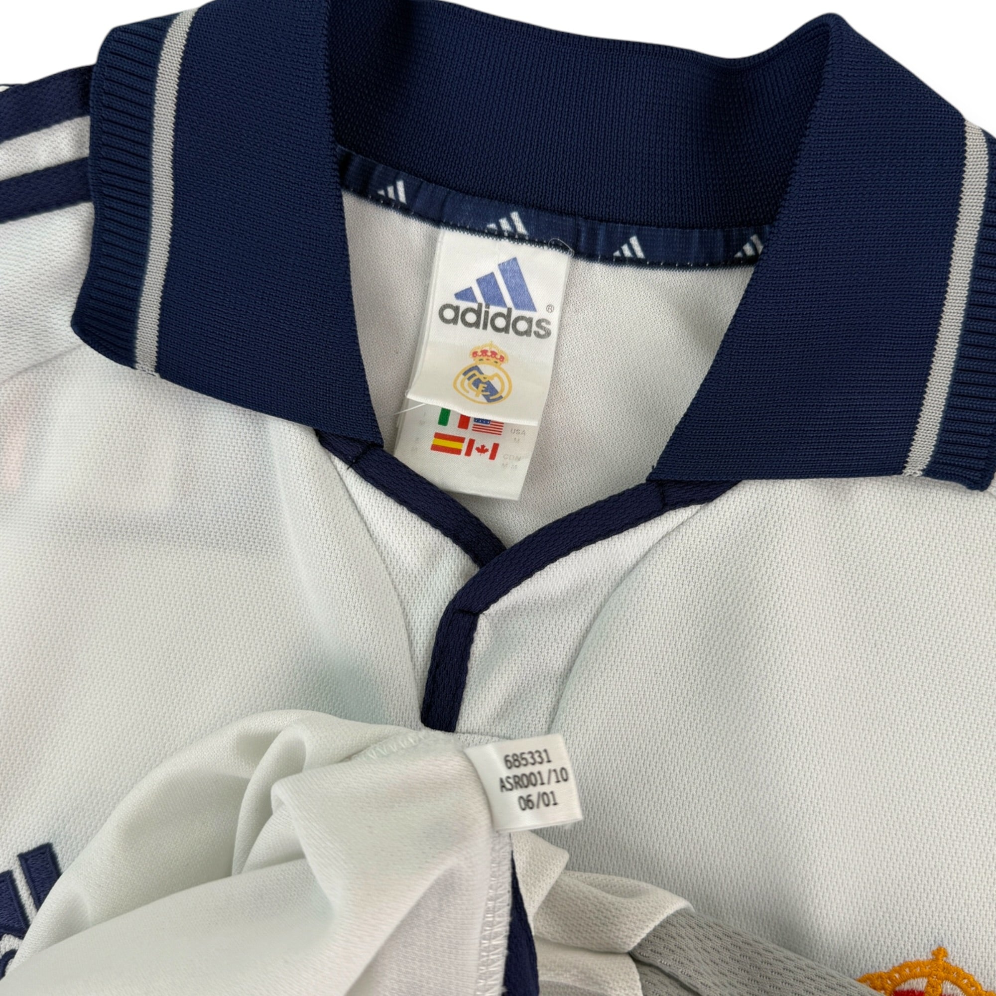 Real Madrid 2000 Home Shirt (M)
