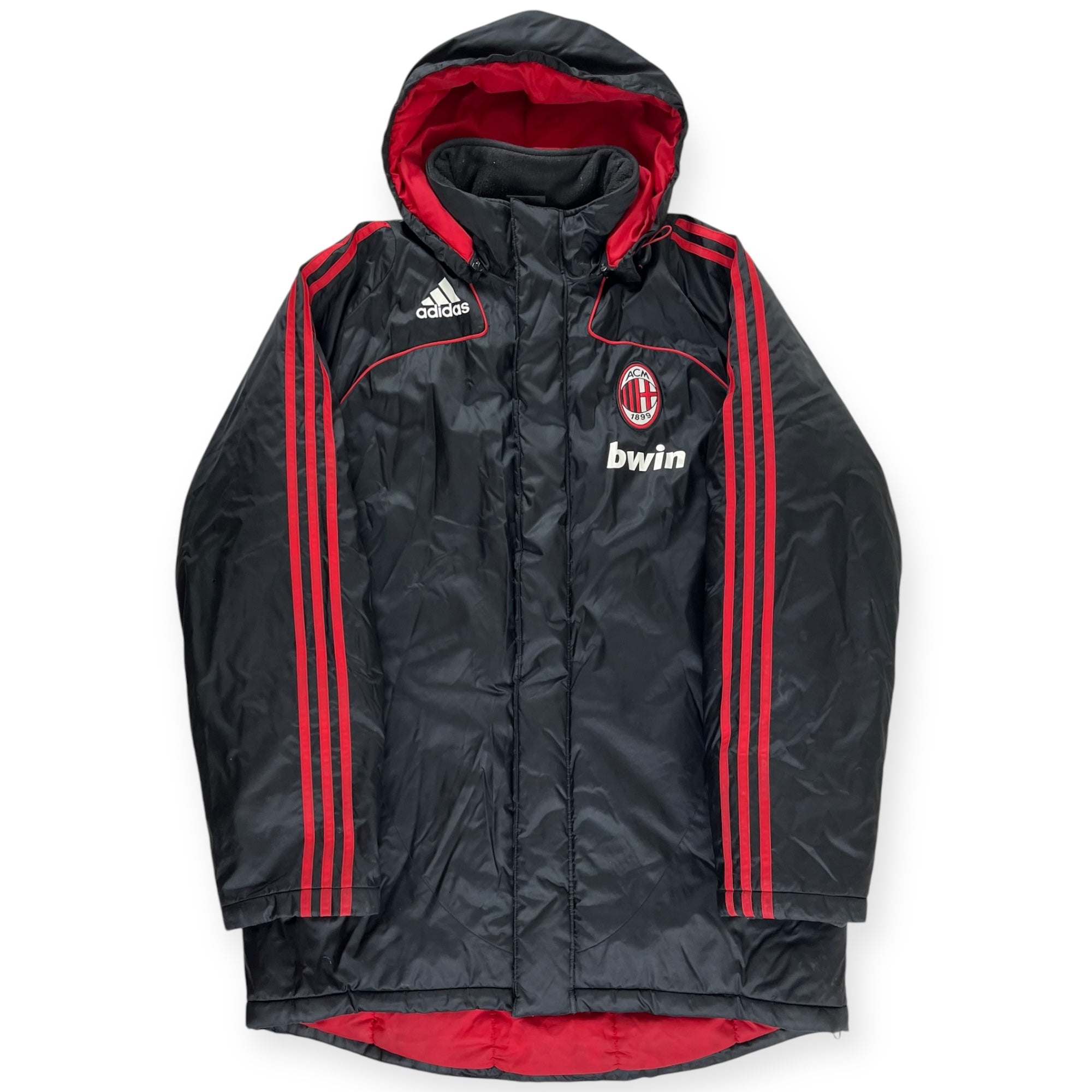 AC Milan 2009 Padded Bench Coat (L)