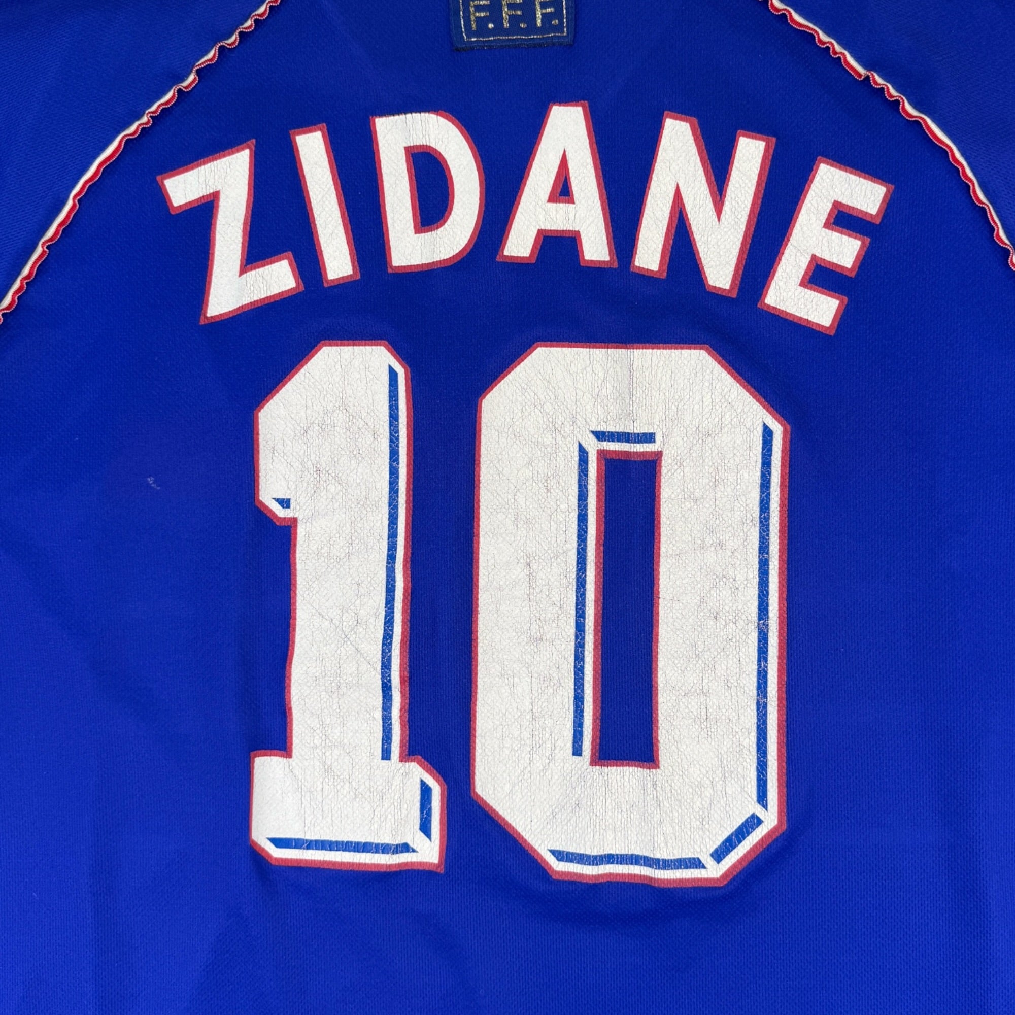 France 1998 Home Shirt, Zidane 10 (XL)