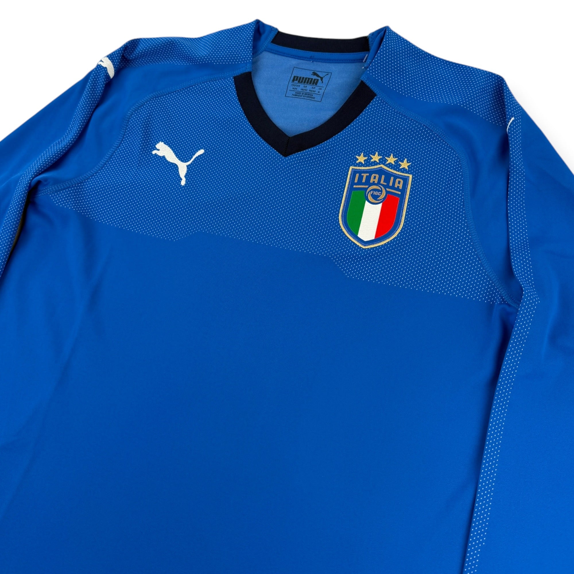 Italy 2018 L/S Home Shirt (M)
