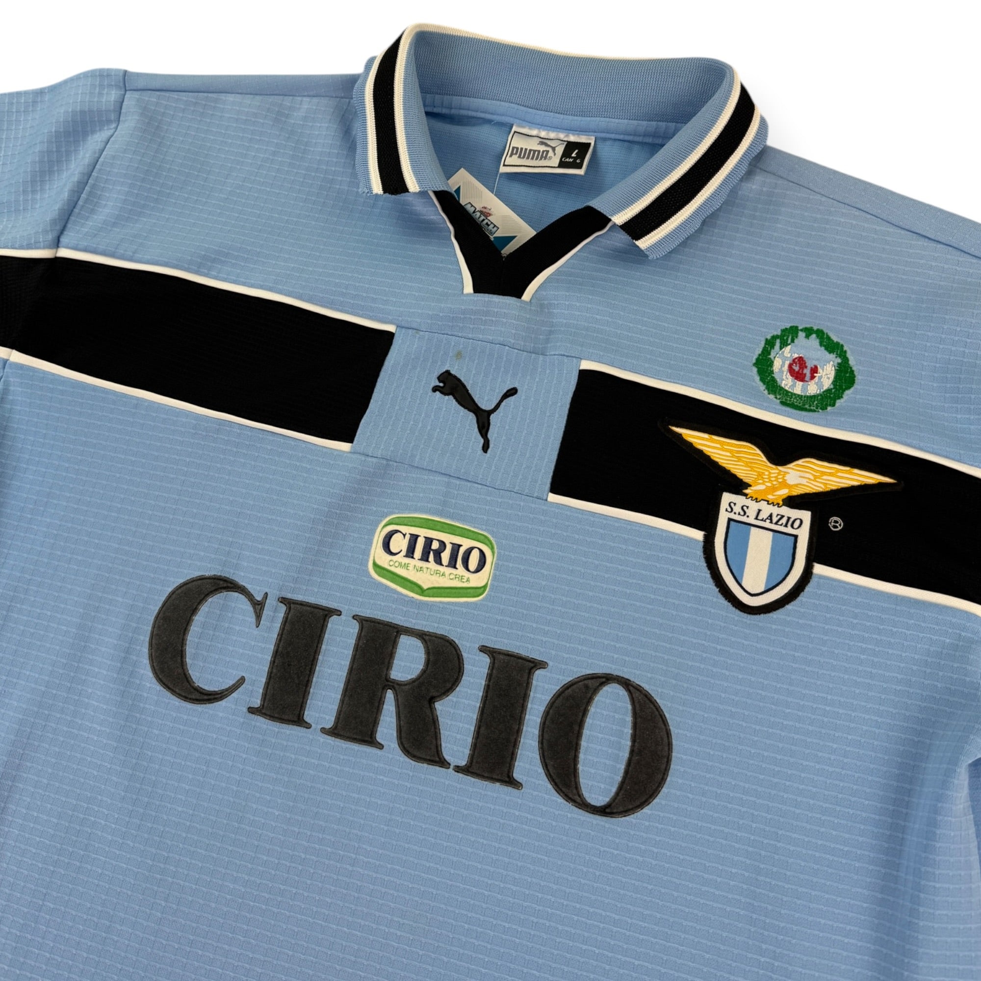 Lazio 1998 Home Shirt (L)
